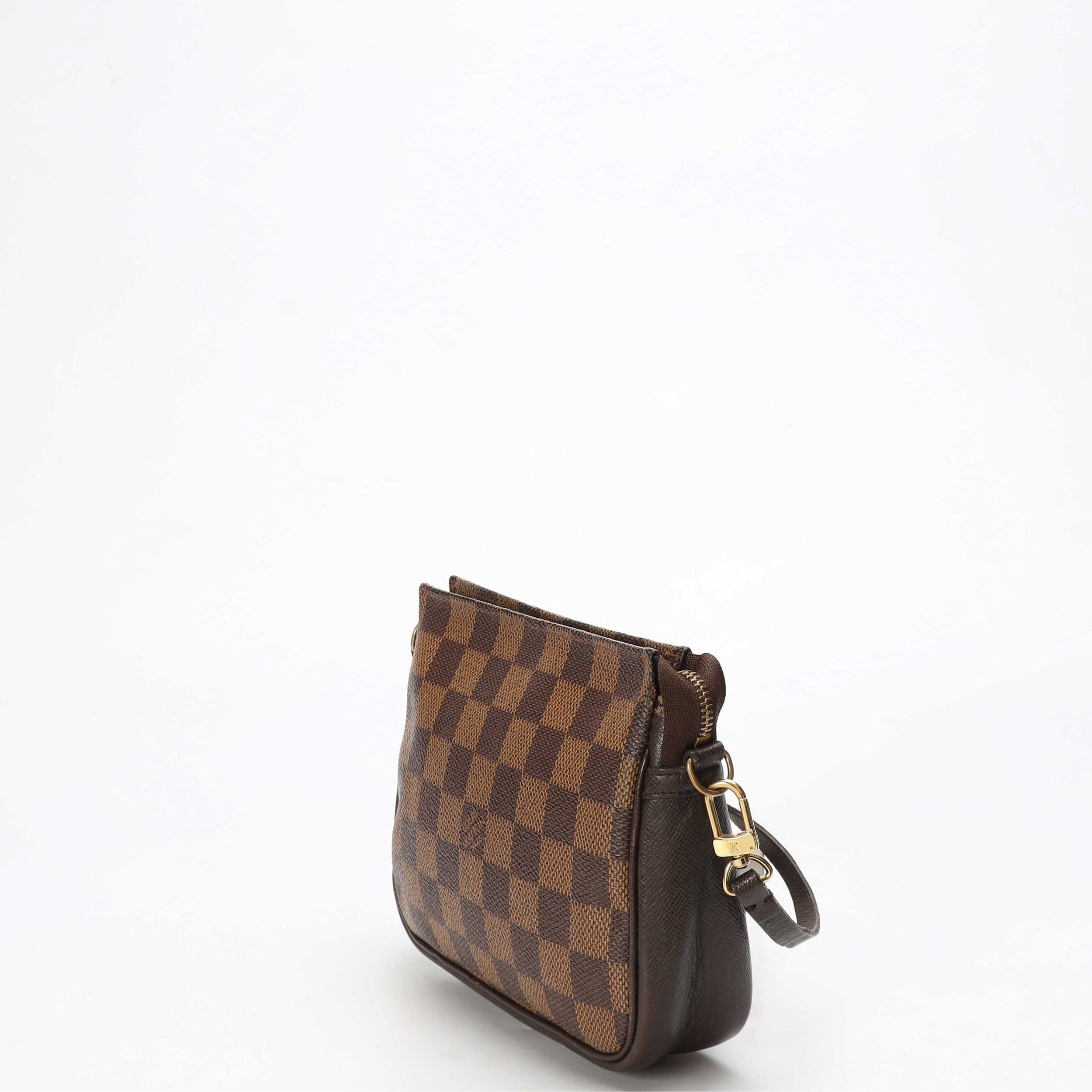 Louis Vuitton Damier Ebene Canvas Trousse Pochette Bag