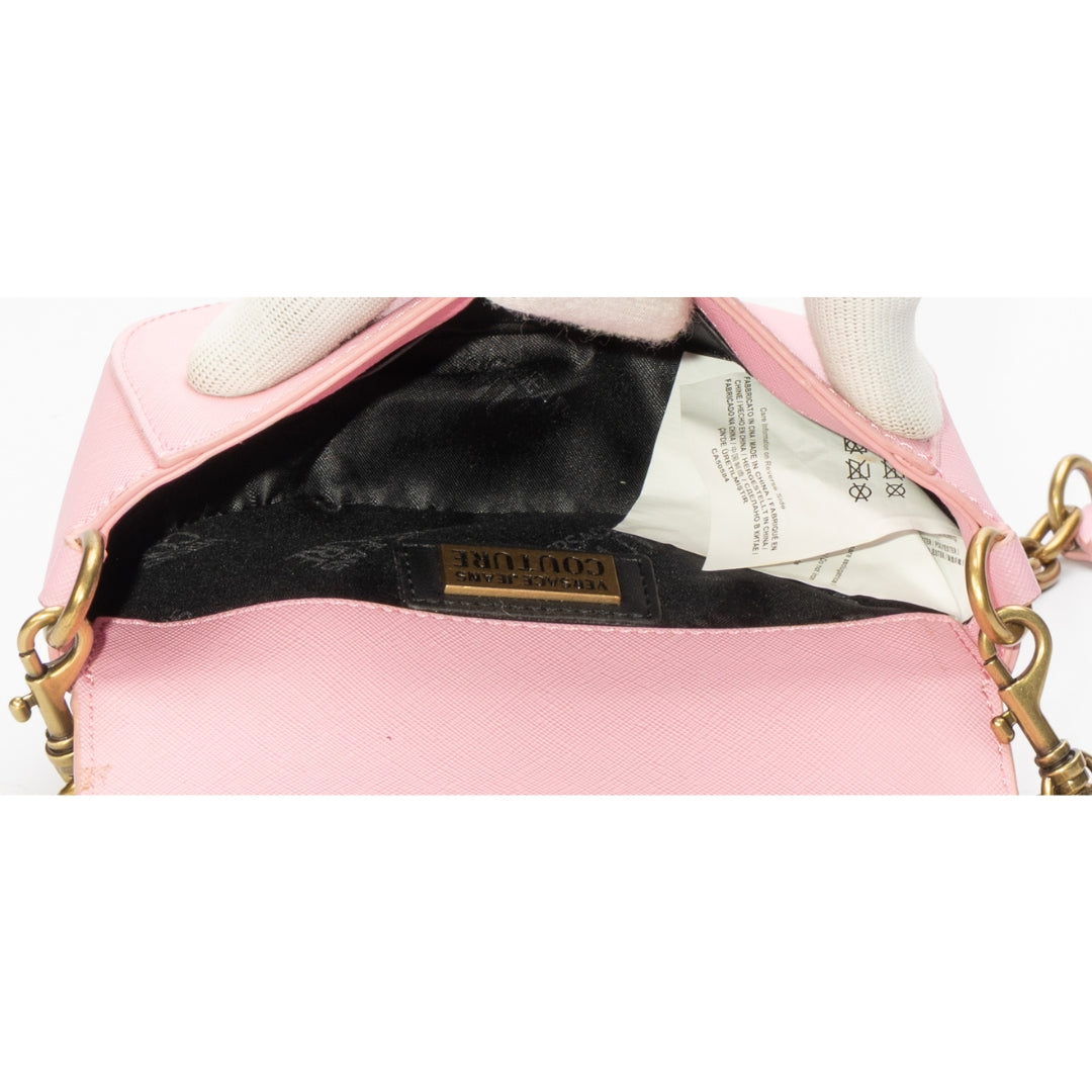 Versace Jeans Couture Pink Chain Crossbody Bag