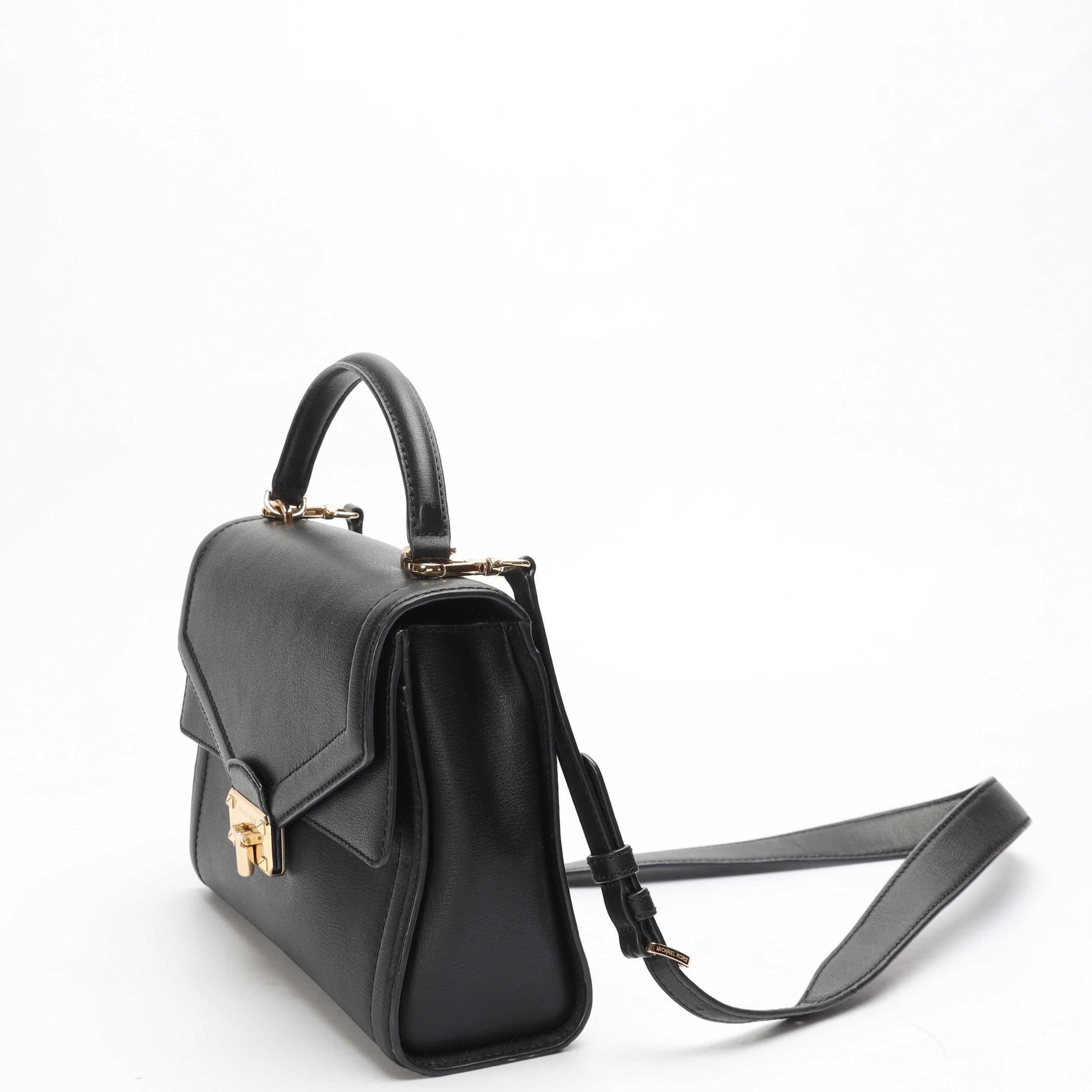 Michael Kors Black Kinsley Convertible Crossbody Bag