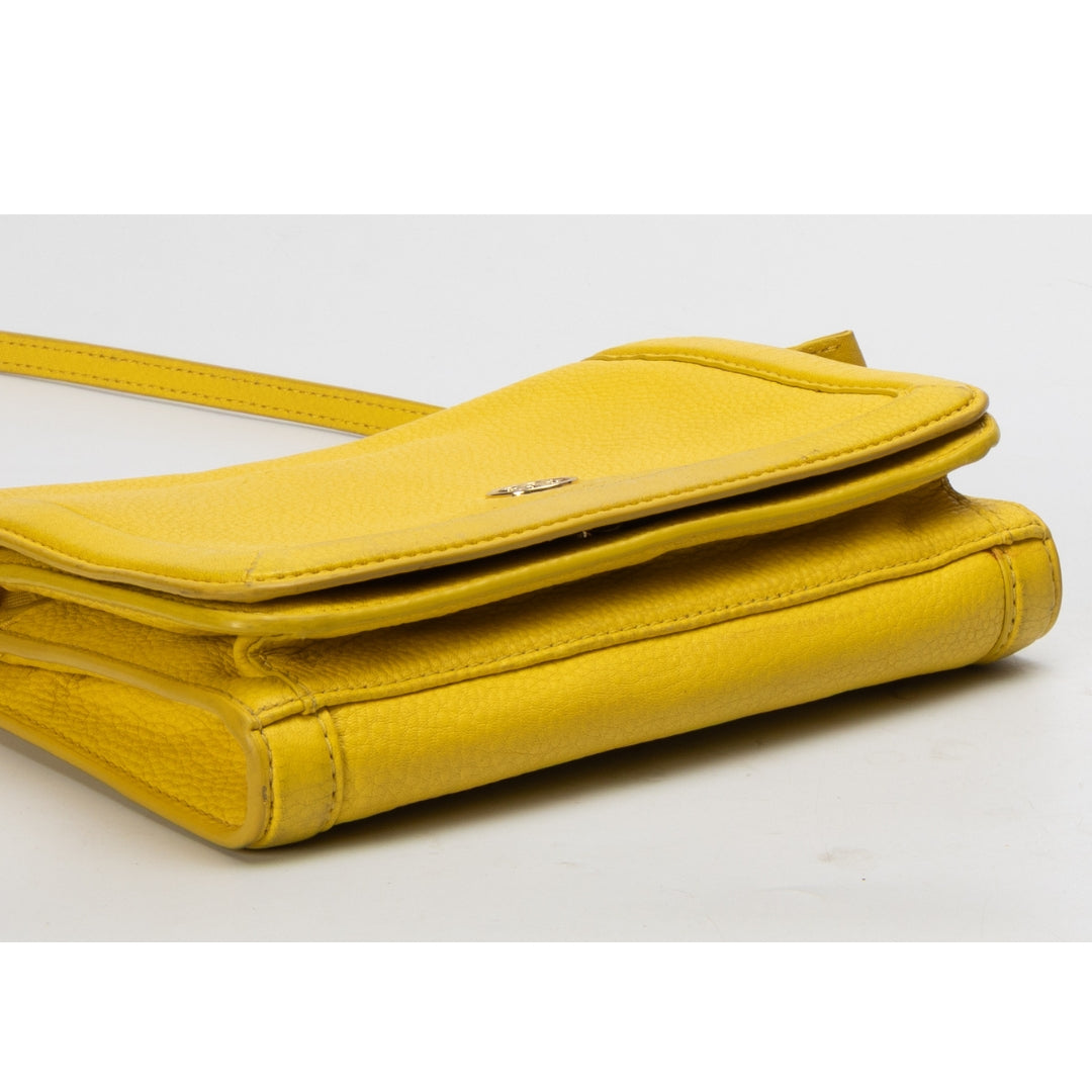 Tory Burch Yellow Landon Crossbody Bag
