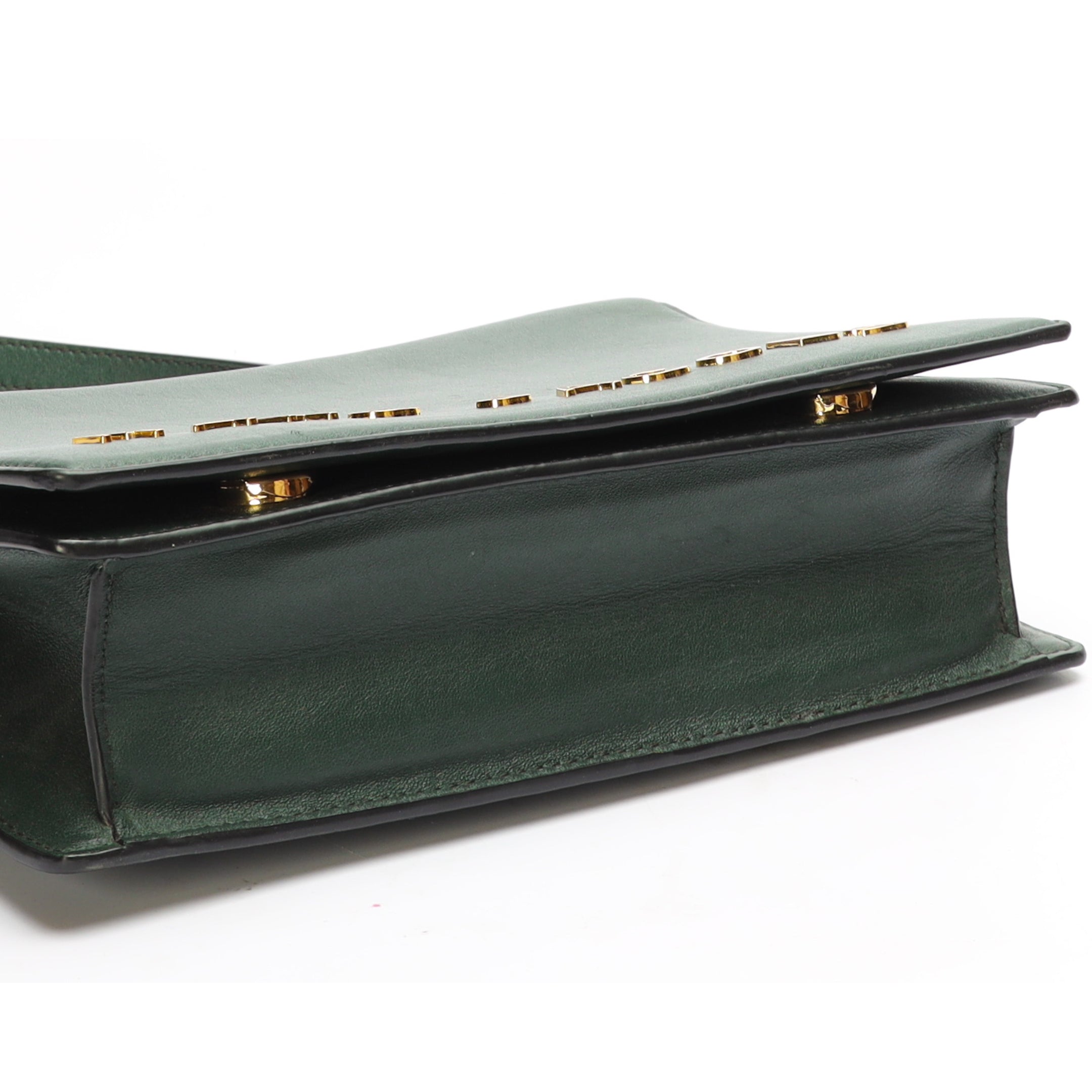 Marc Jacobs The Double Take Green Crossbody Bag