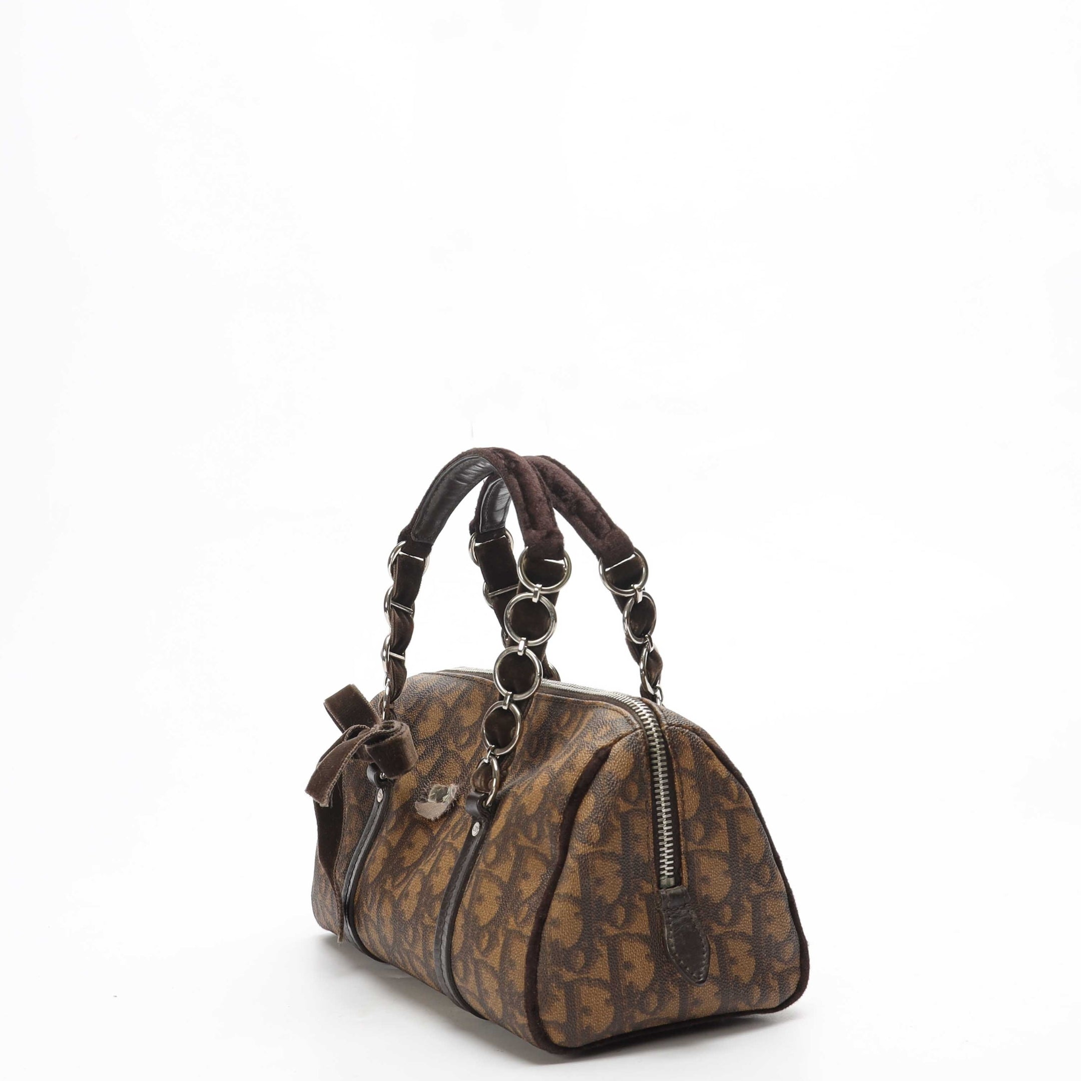 Christian Dior Trotter Romantique Diorissimo Boston Bag