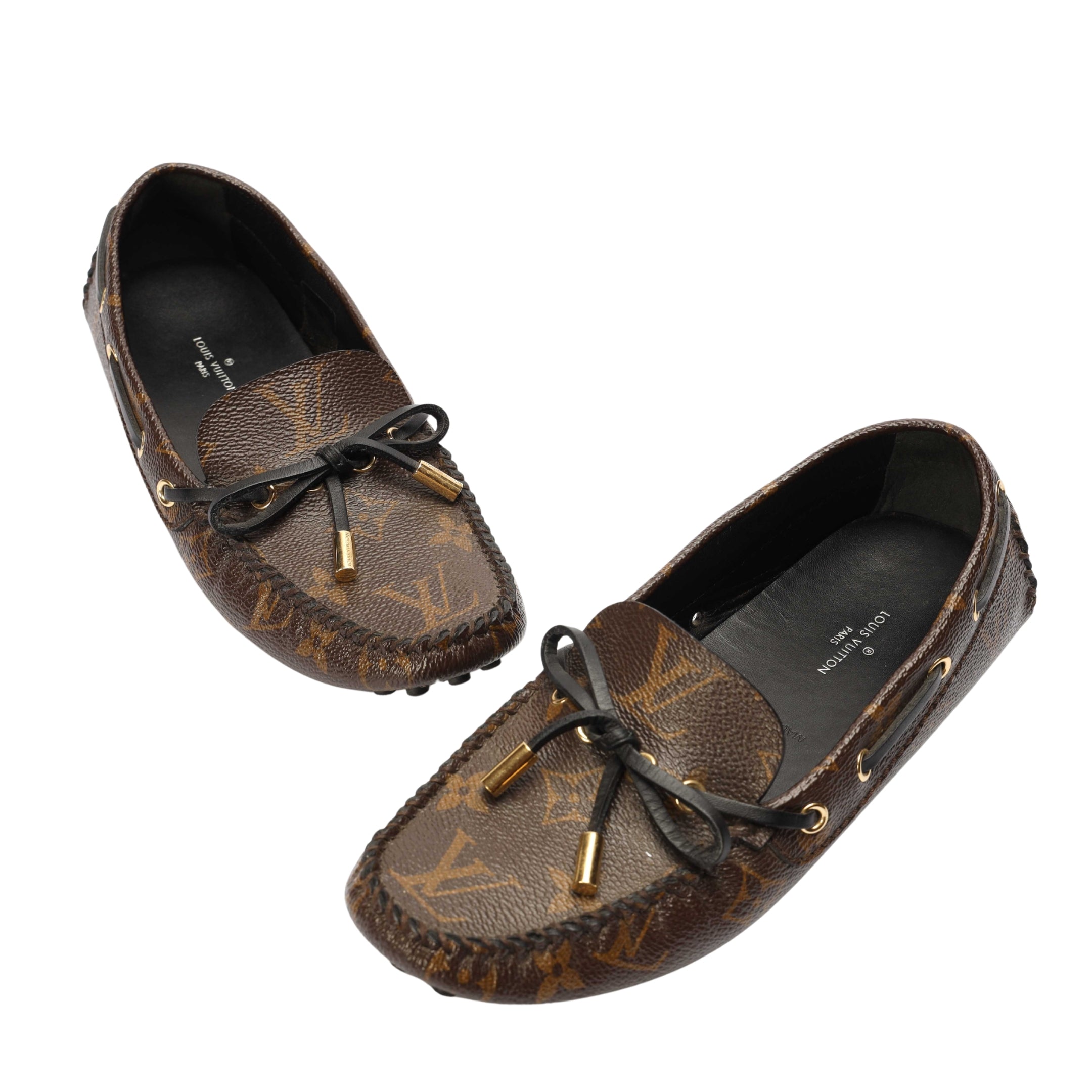 Louis Vuitton Brown Gloria Flat Loafers