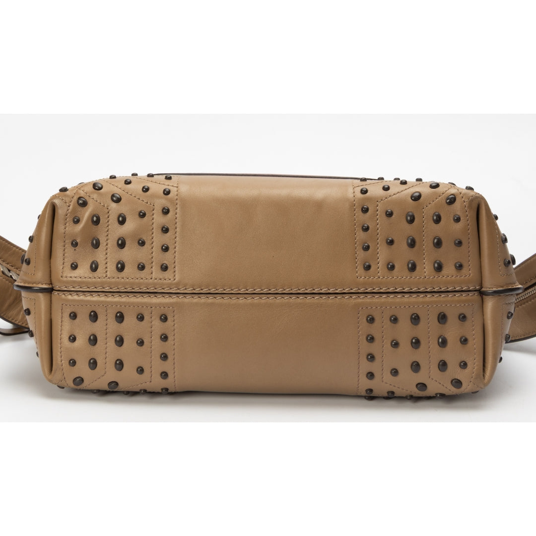 Tod's Wave Studded Crossbody Bag
