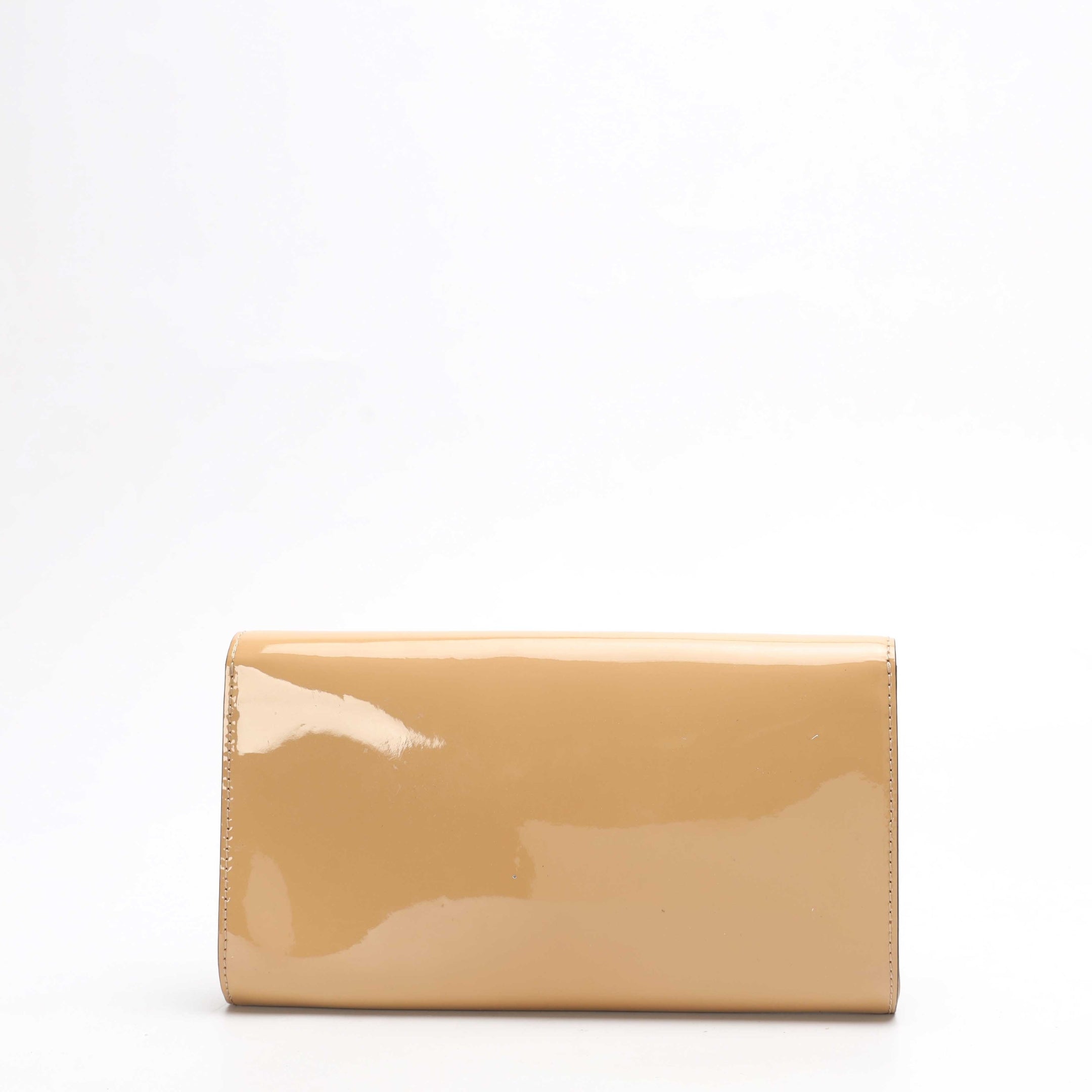 Louis Vuitton Beige Vernis Louise Clutch