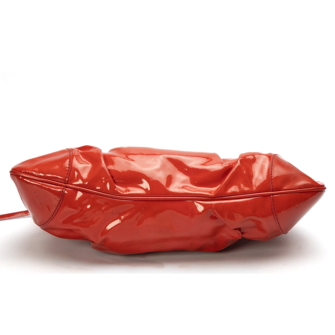 Salvatore Ferragamo Red Marisa Satchel