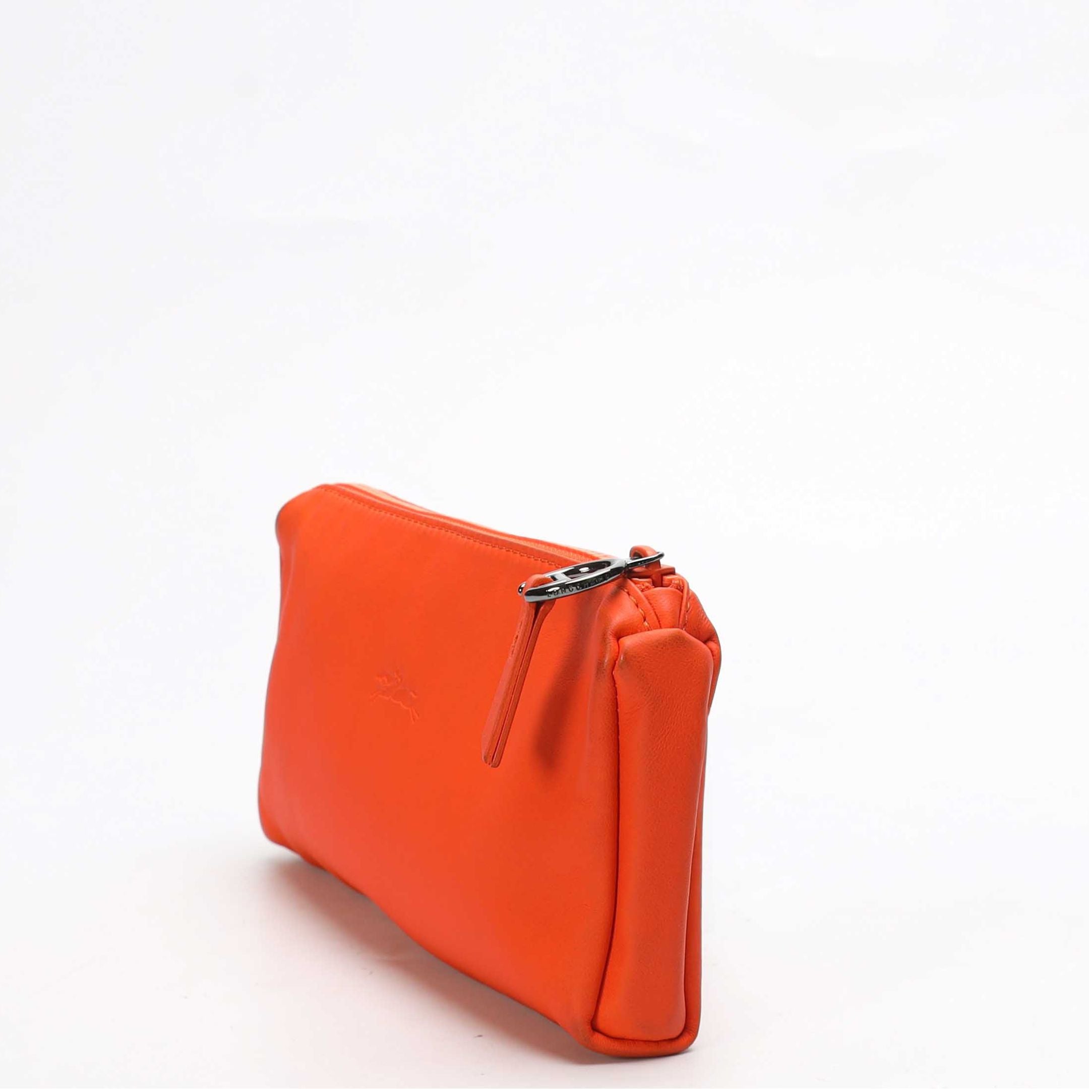 Longchamp Vibrant Orange Pouch