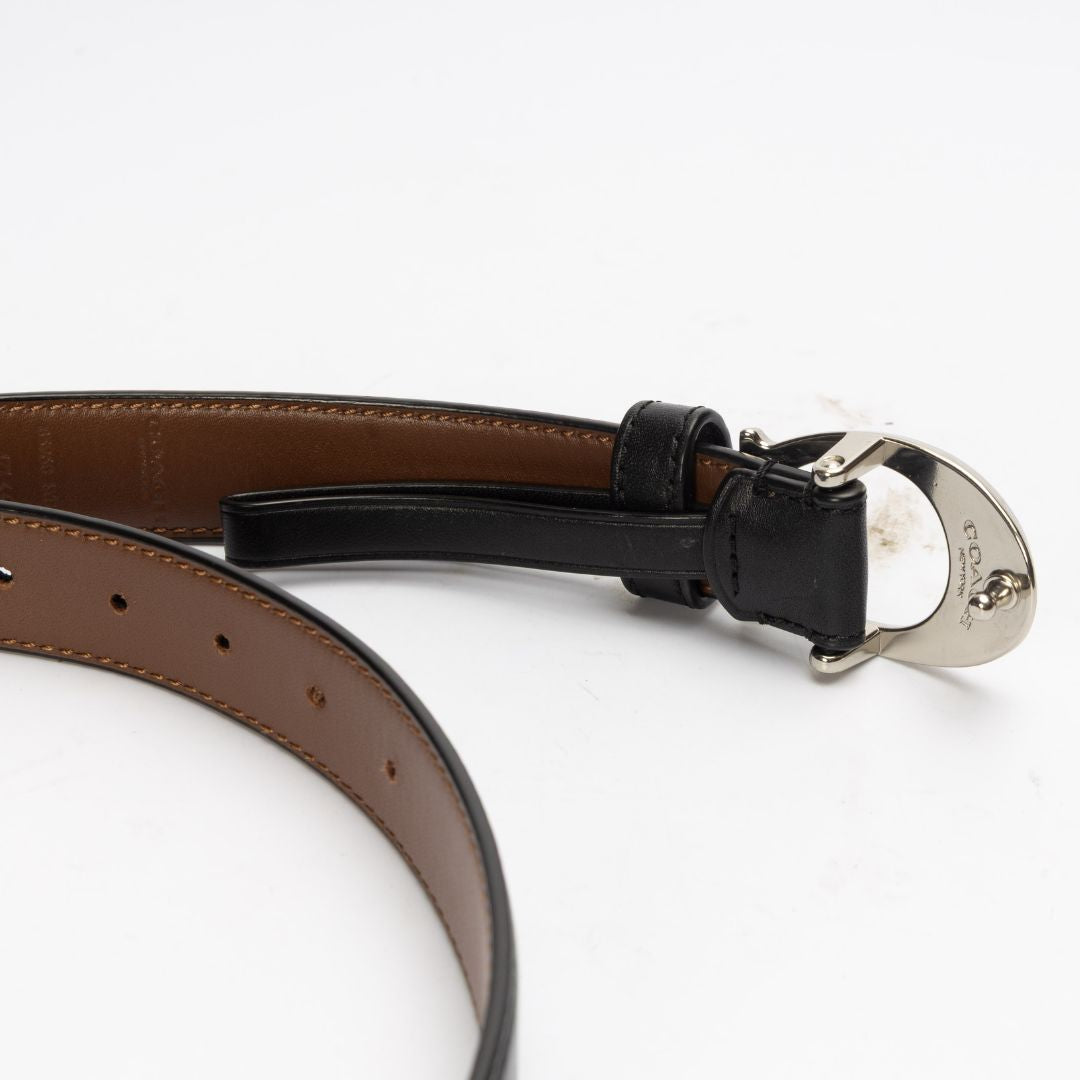 Coach C Buckle Waist Belt