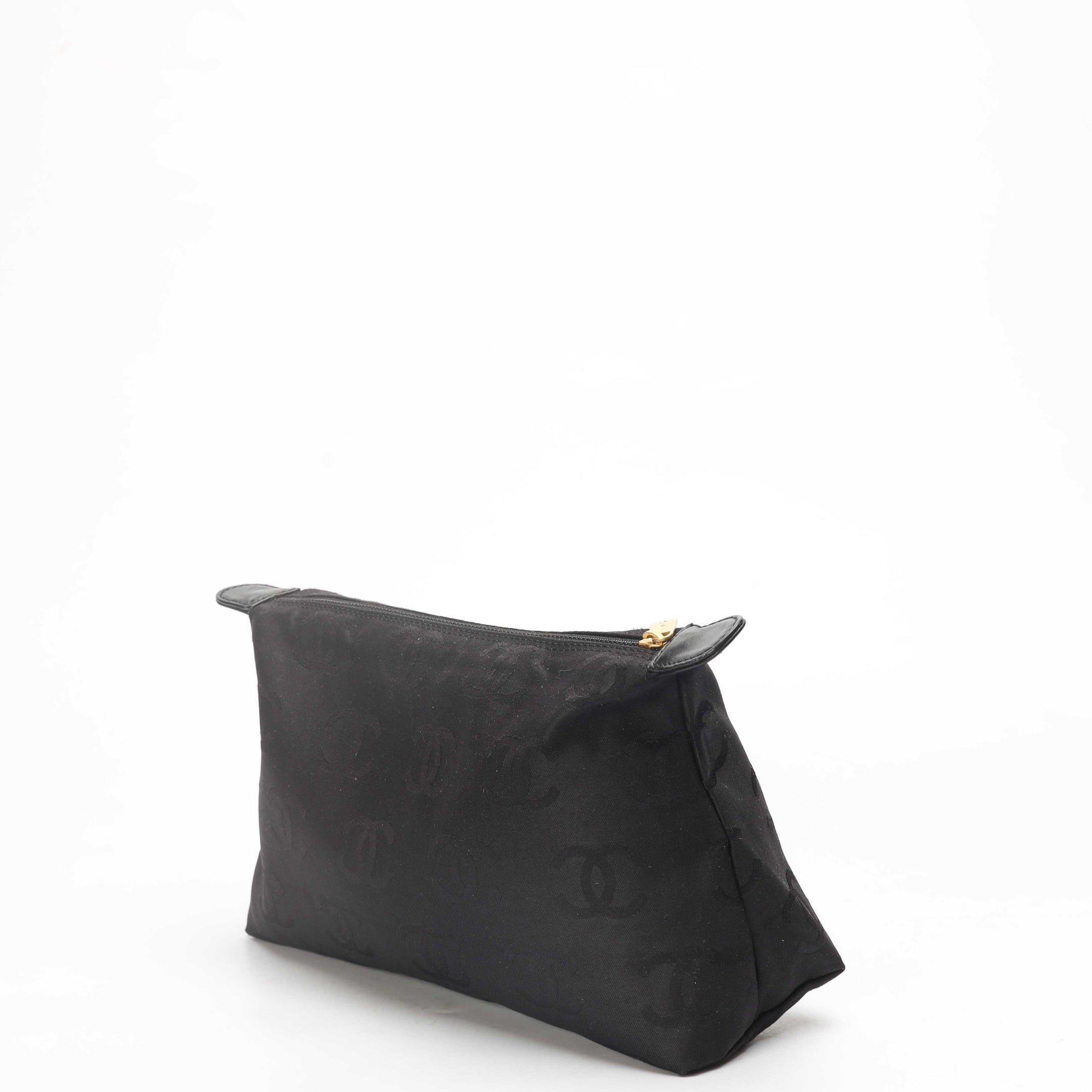 Chanel Black Coco Mark Pouch