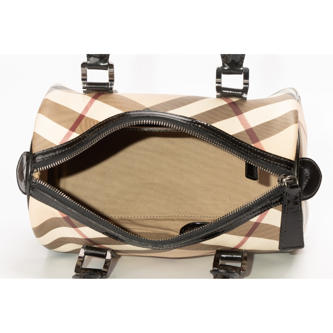 Burberry Nova Check Bowling Bag