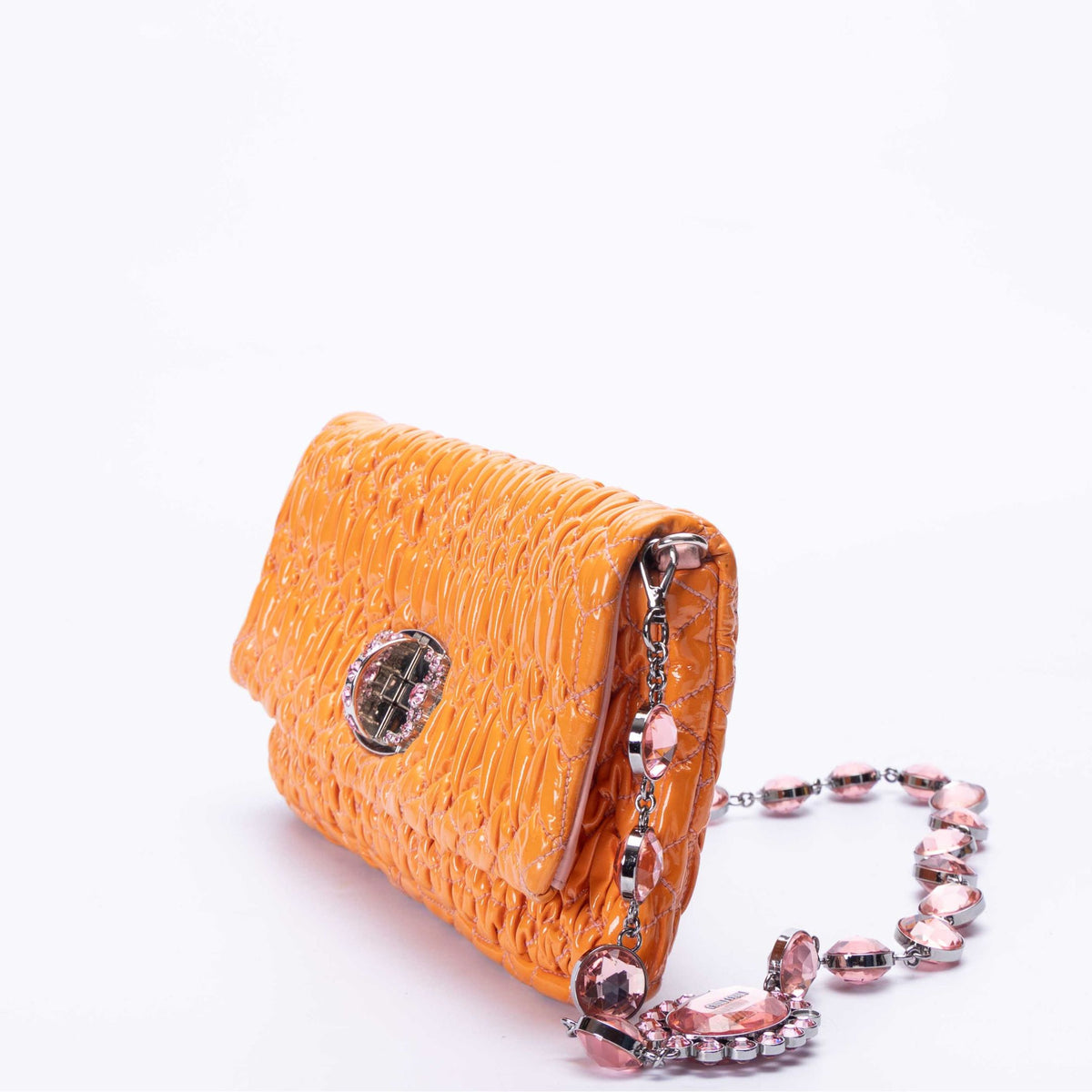 Miu Miu Crystal Cloqué Matelassé Bag