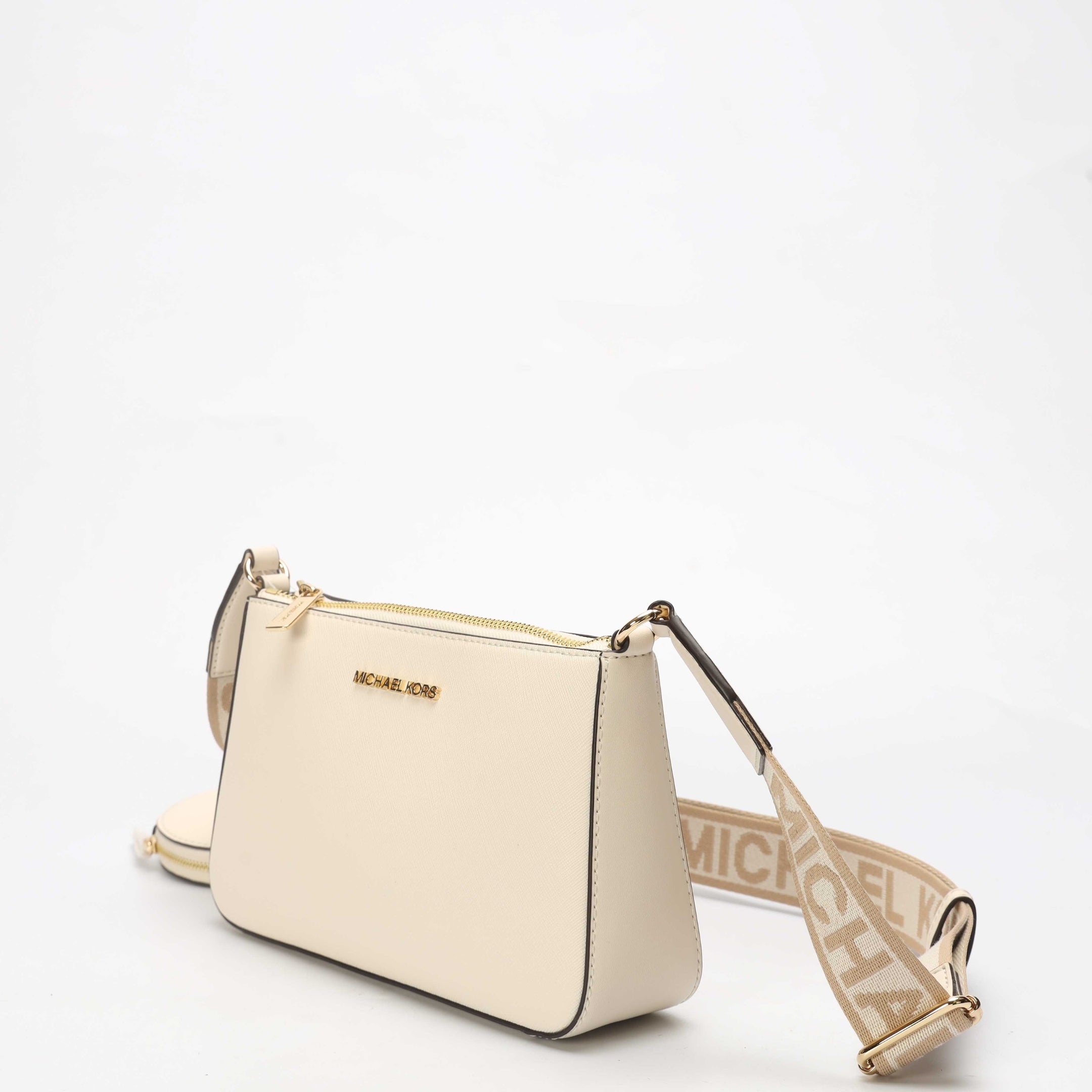 Michael Kors Jet Set Off White Crossbody Bag