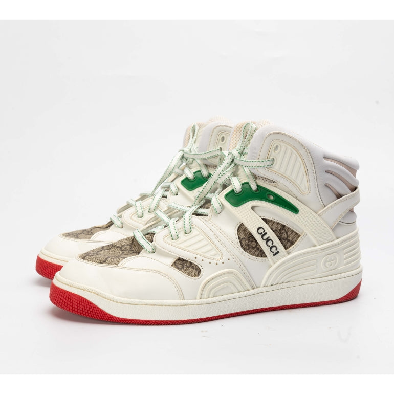 Gucci Men's High Top Basket Sneakers