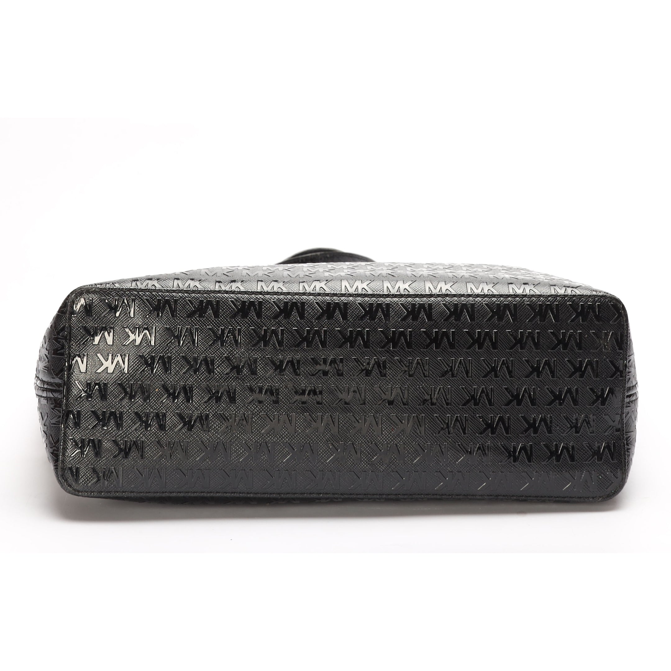 Michael Kors Jet Set Logo Black Tote