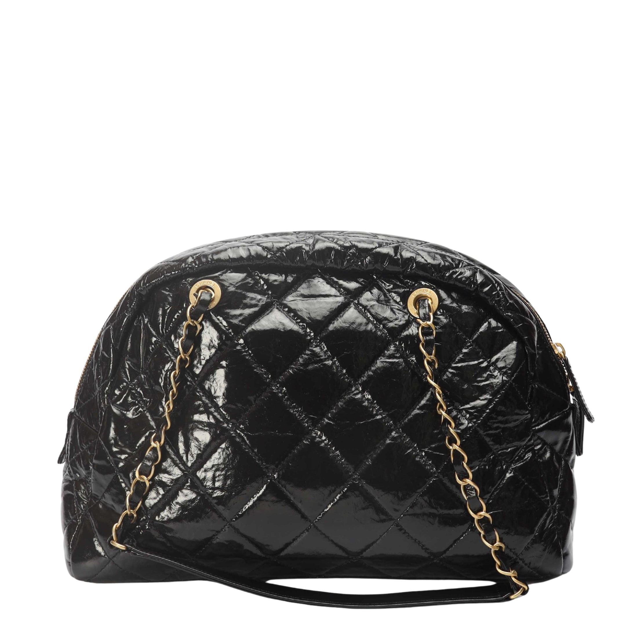 Chanel Quilted Bowling Bag