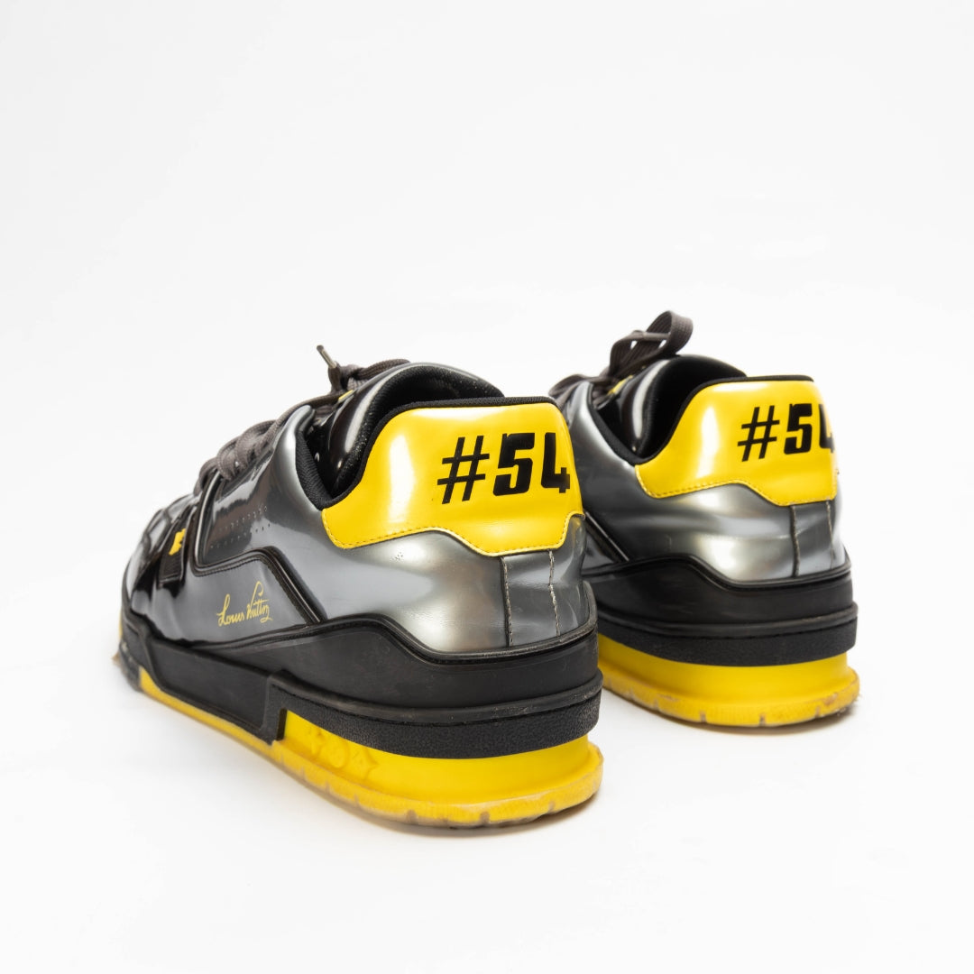Louis Vuitton Black & Yellow Mens Trainer