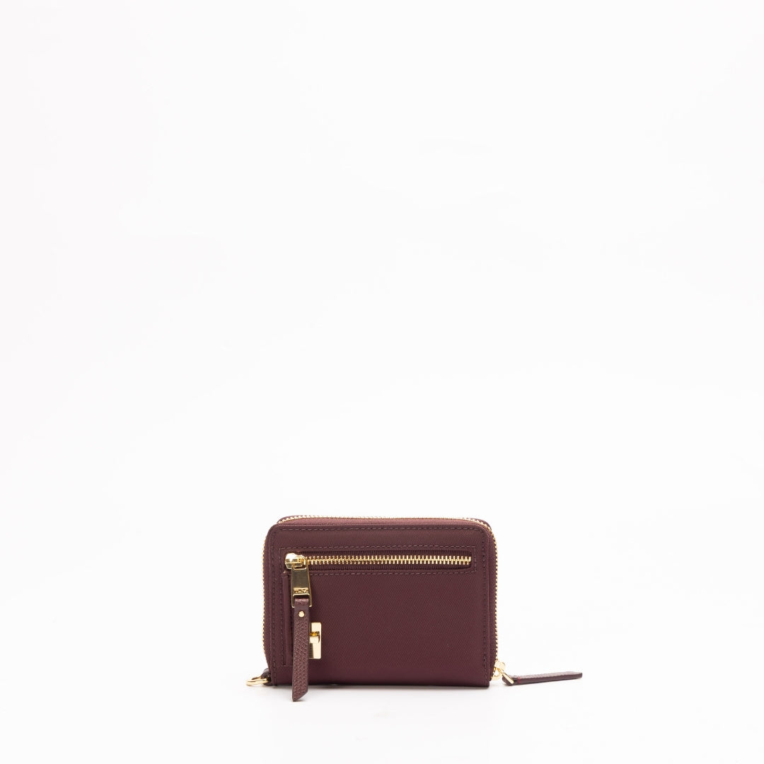Tumi Voyageur Tri-Fold Zip-Around Wallet