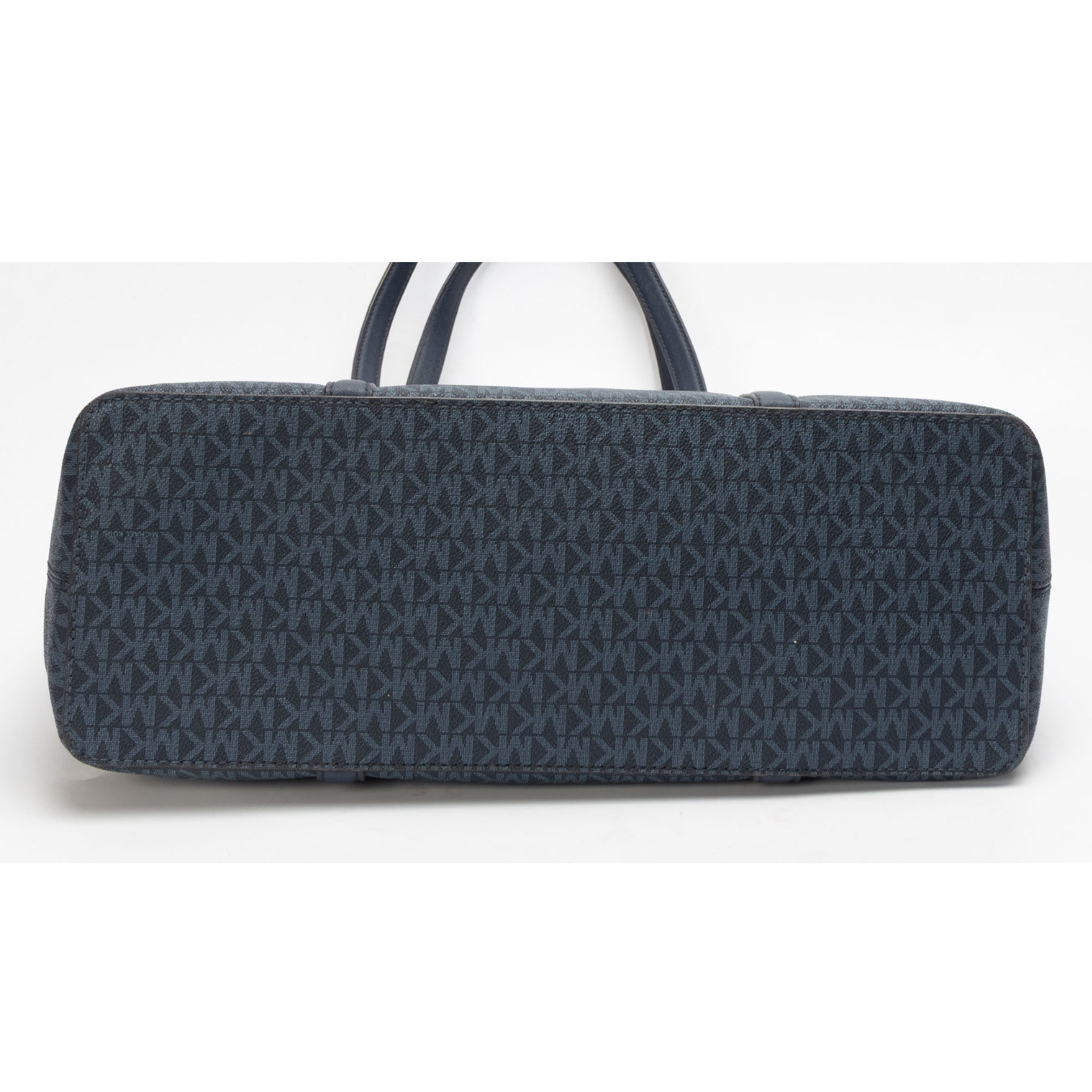 Michael Kors Navy Jet Set Travel Logo Tote