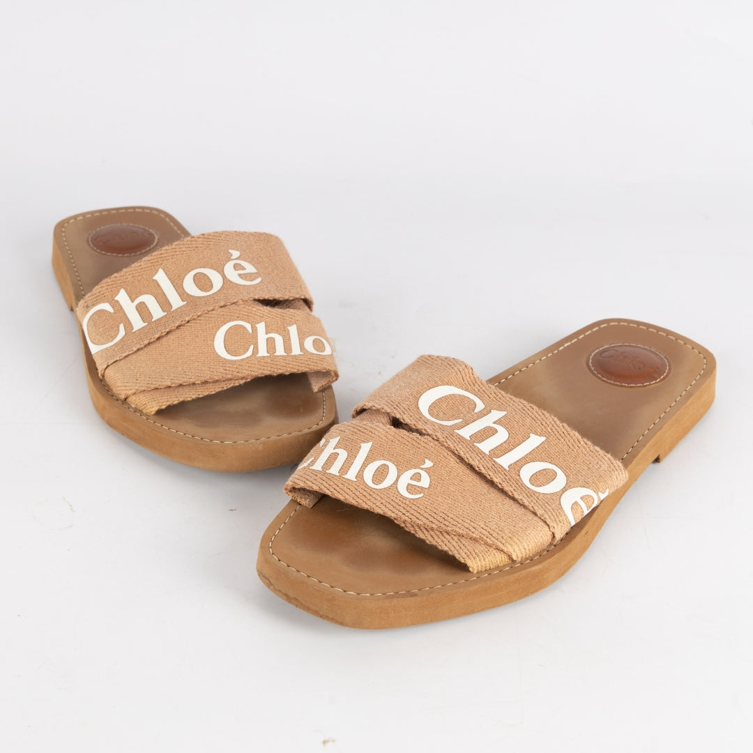 Chloe Woody Mule Sandals
