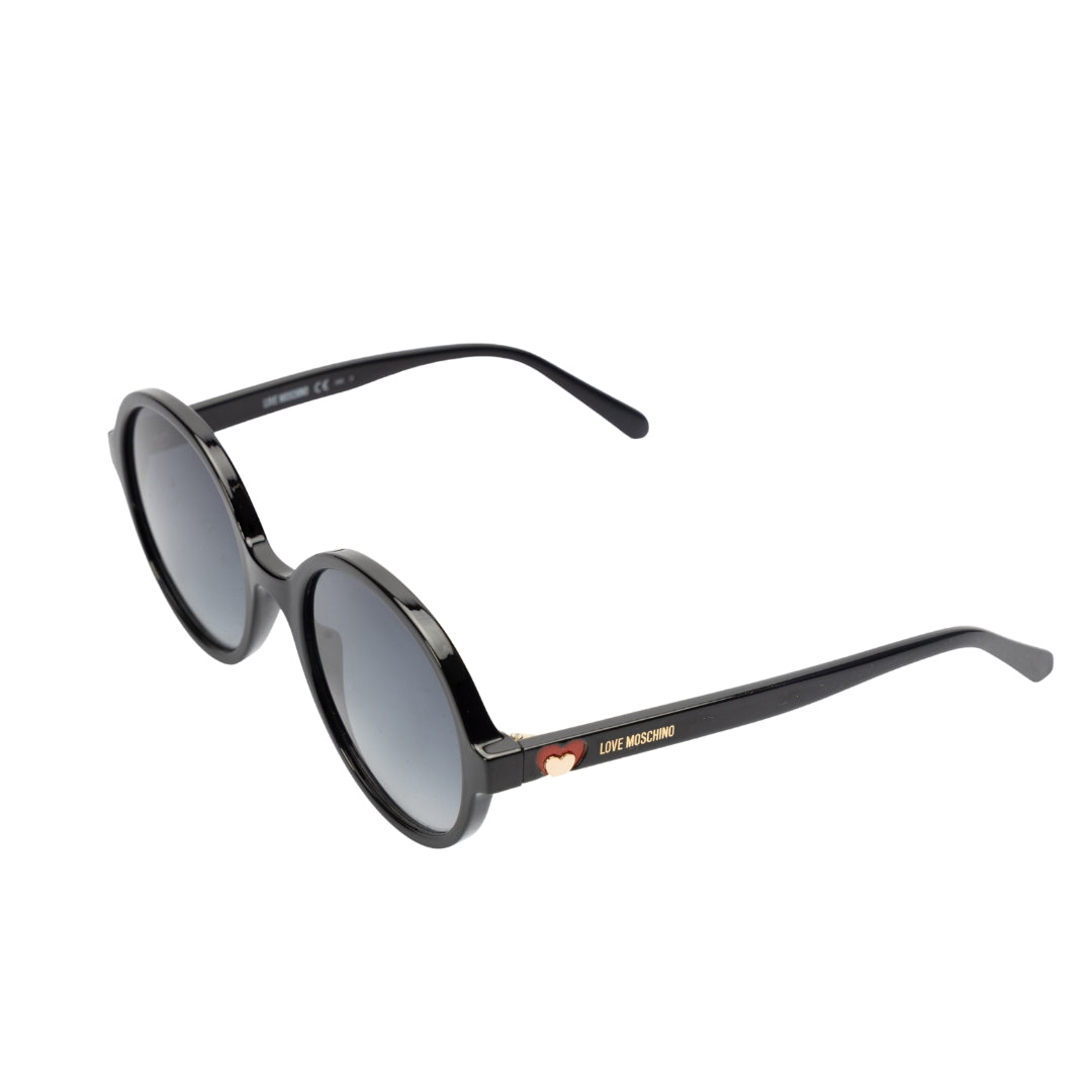 Love Moschino UV-Protected Circular Sunglasses