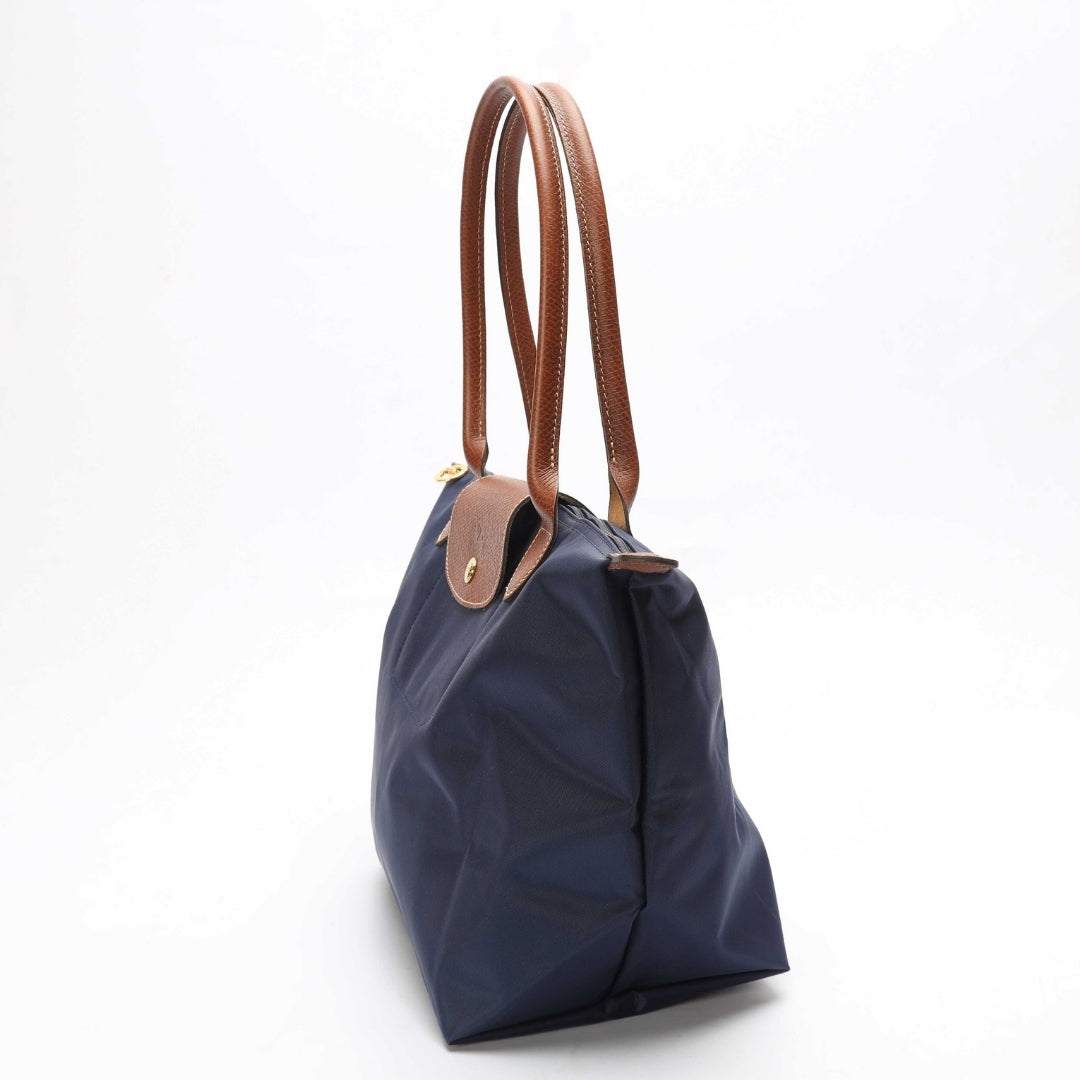 Longchamp Navy Blue Le Pliage Tote