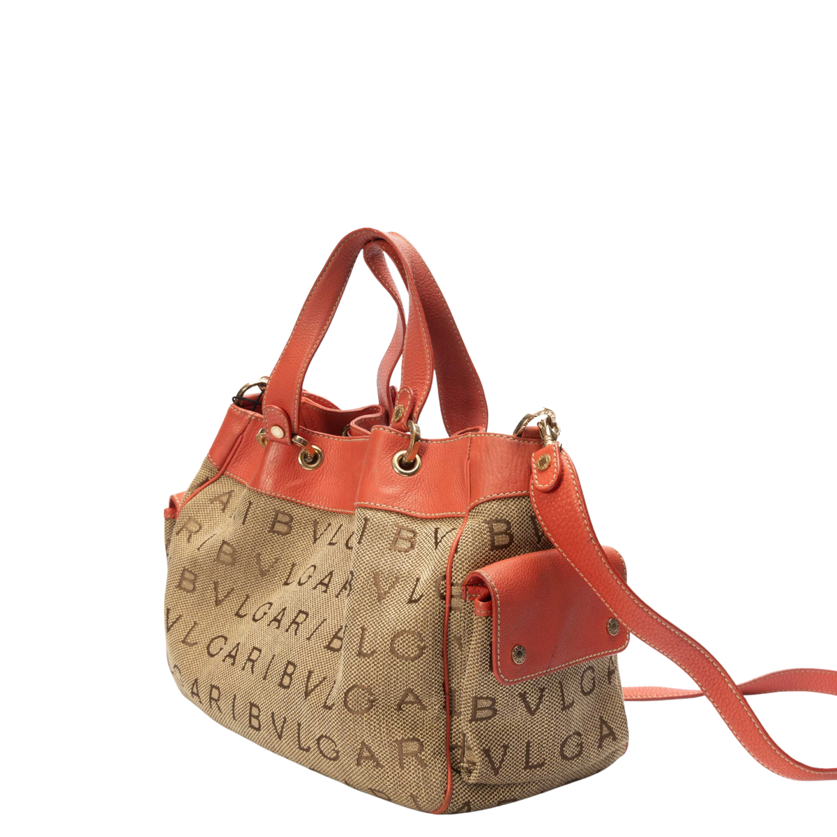 Bvlgari Logomania Convertible Satchel