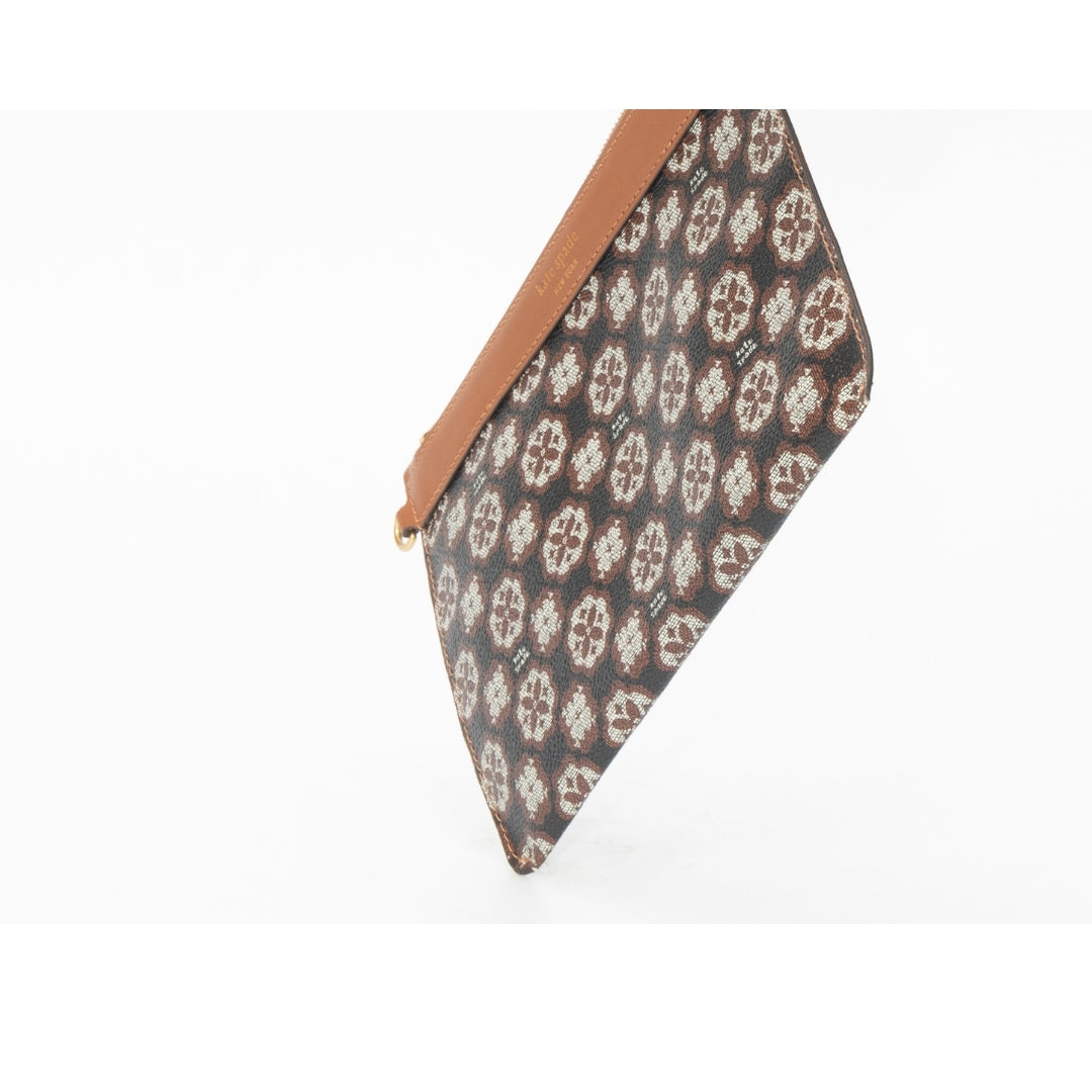 Kate Spade Flower Monogram Coated Tote Bag