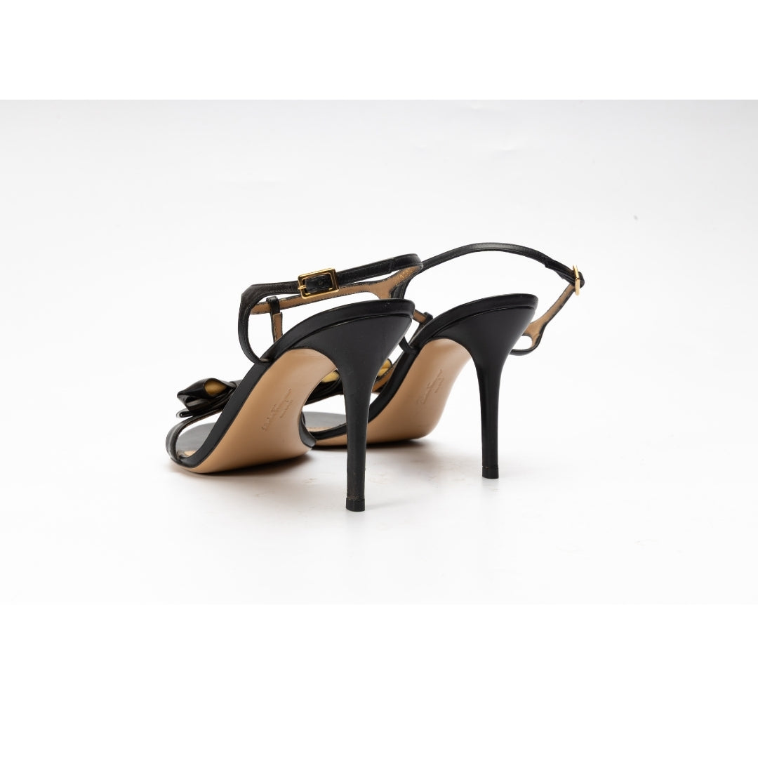 Salvatore Ferragamo Bow Slingback Sandals