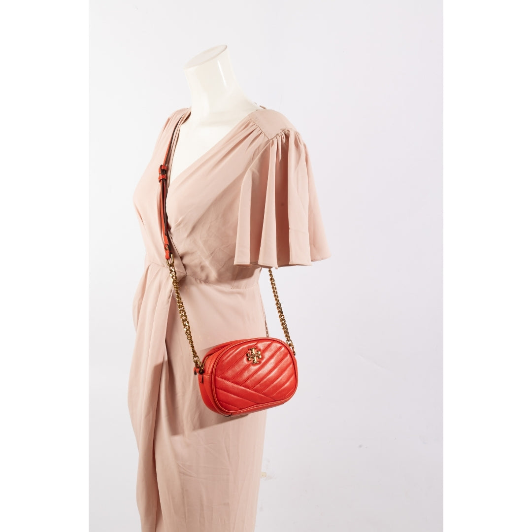 Tory Burch Kira Chevron Small Camera Bag