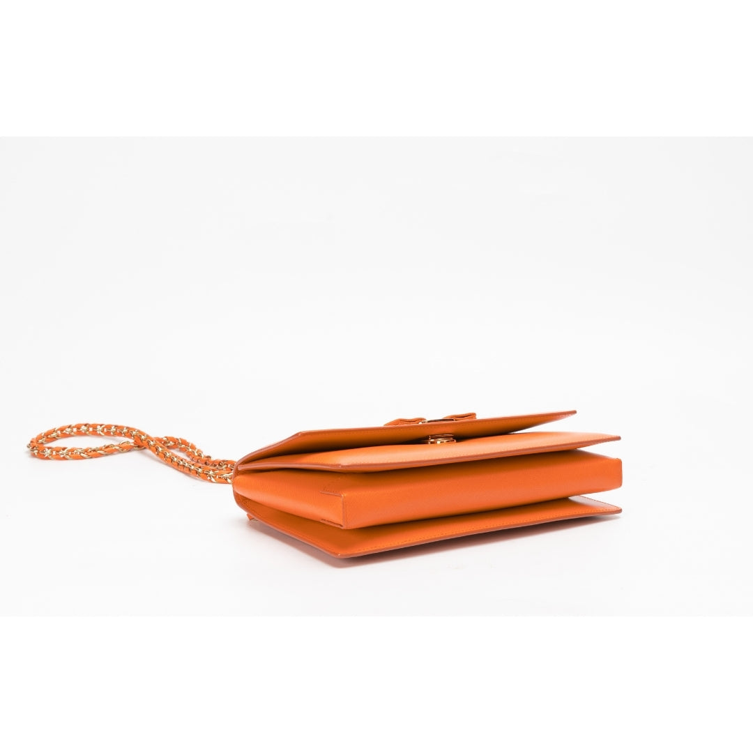 Salvatore Ferragamo Leather Crossbody Bag