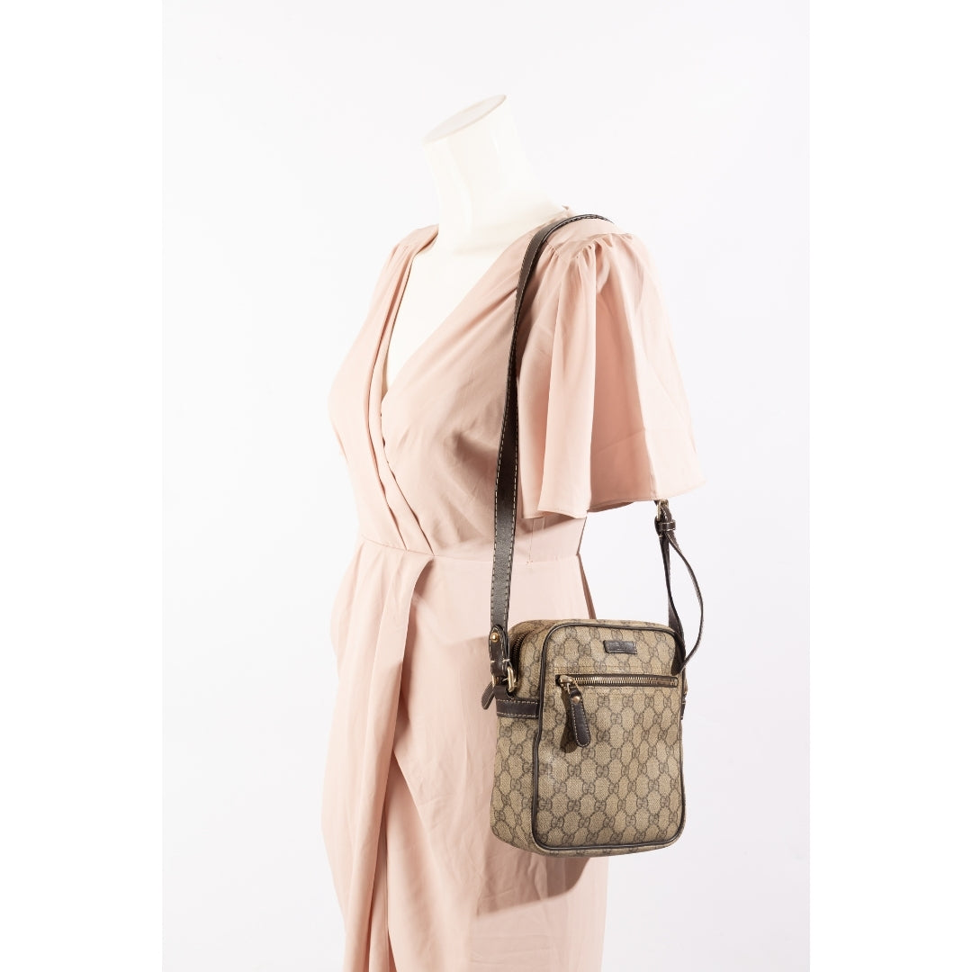 Gucci GG Supreme Crossbody Bag