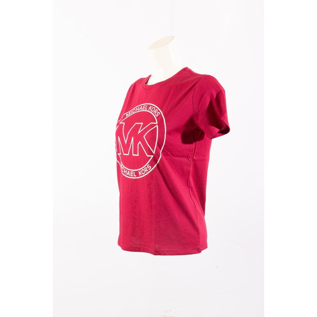 Michael Kors Embellished Logo Cotton T-Shirt