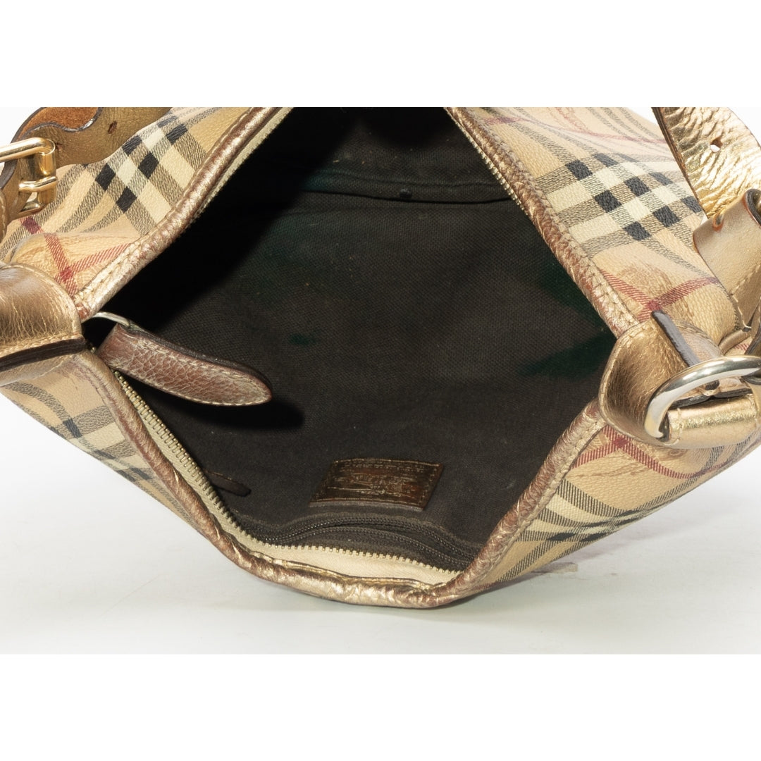 Burberry Super Nova Check Shoulder Bag
