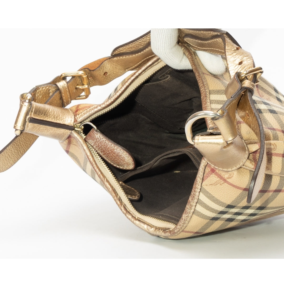 Burberry Super Nova Check Shoulder Bag