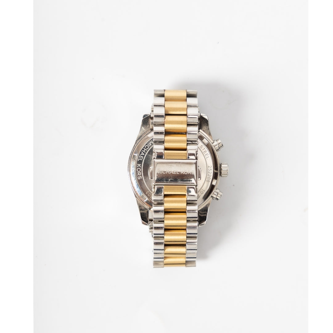 Michael Kors Lexington Two-Tone Chronograph Watch