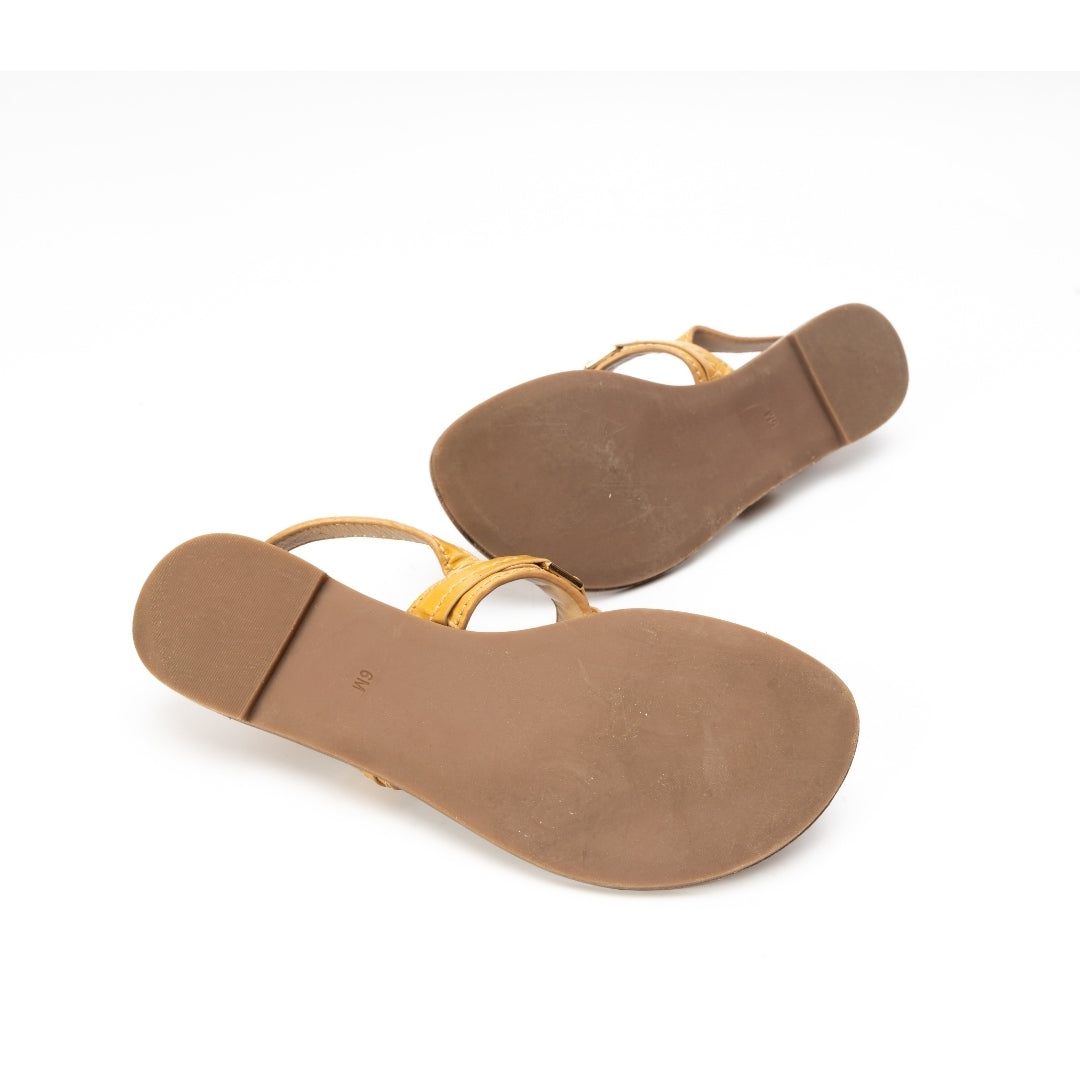 Tory Burch Miller Metal Logo Sandals