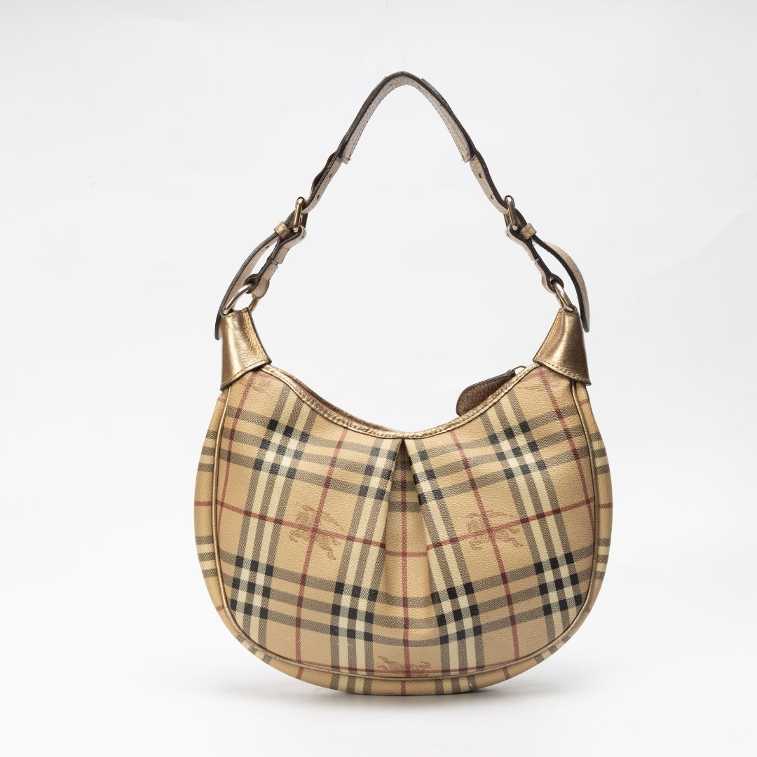 Burberry Super Nova Check Shoulder Bag