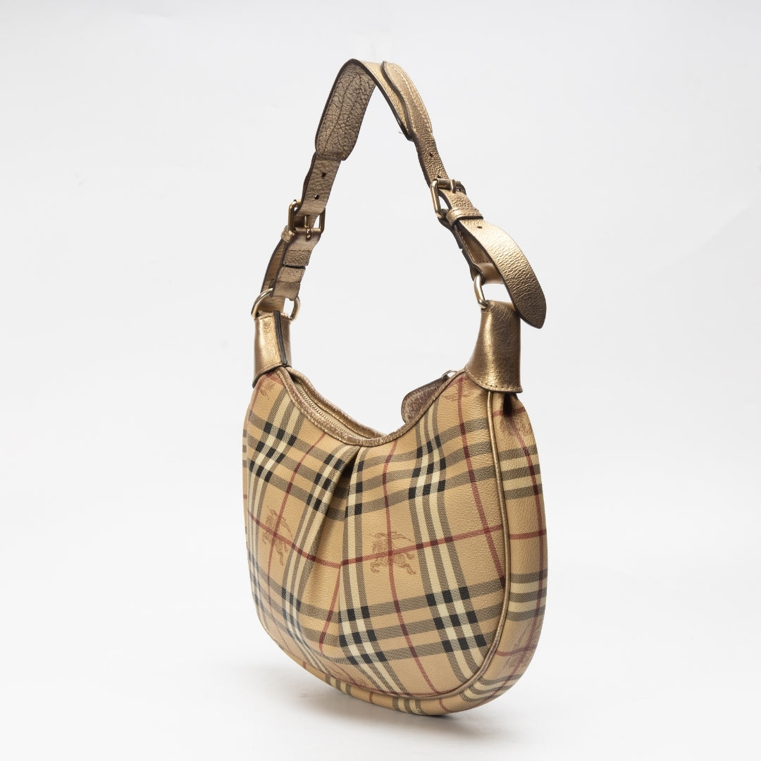 Burberry Super Nova Check Shoulder Bag