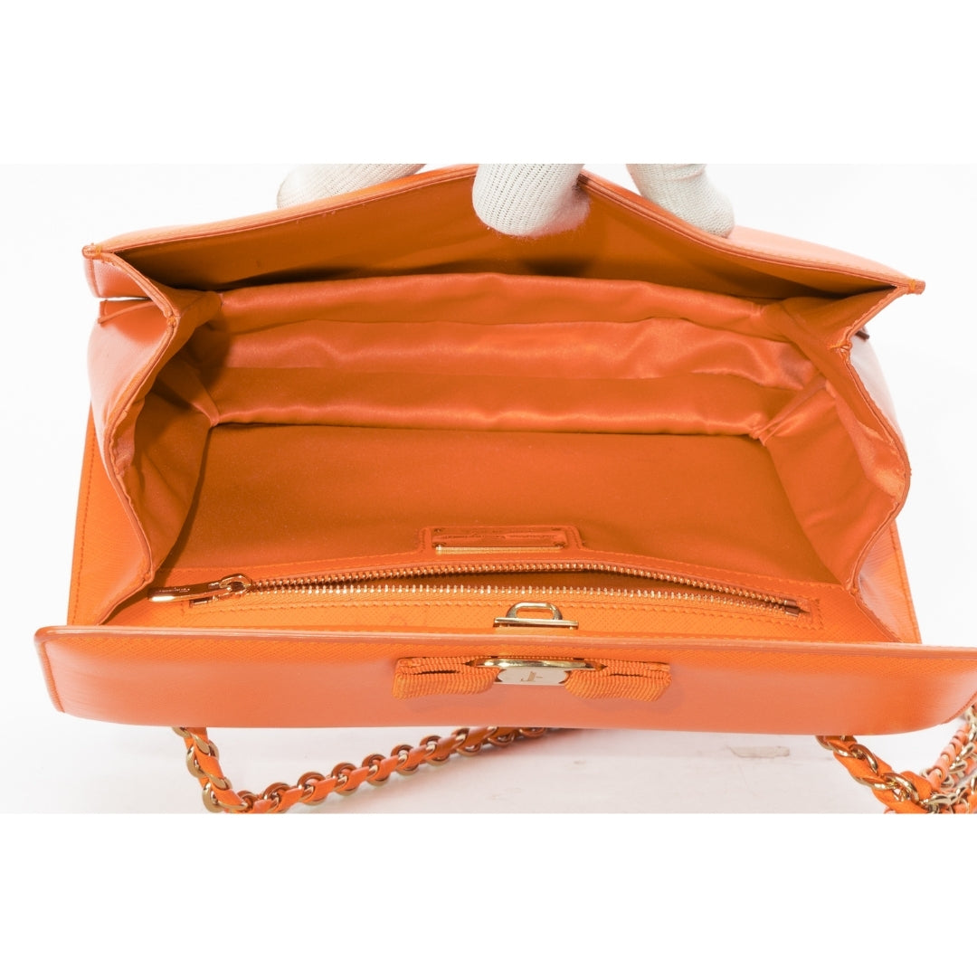 Salvatore Ferragamo Leather Crossbody Bag