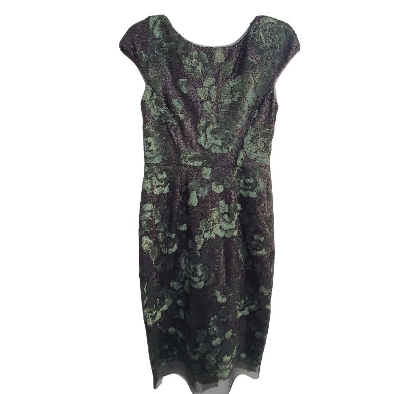 Vera Wang Sequin and Net Dress Vera Wang Sequin and Net Dress
