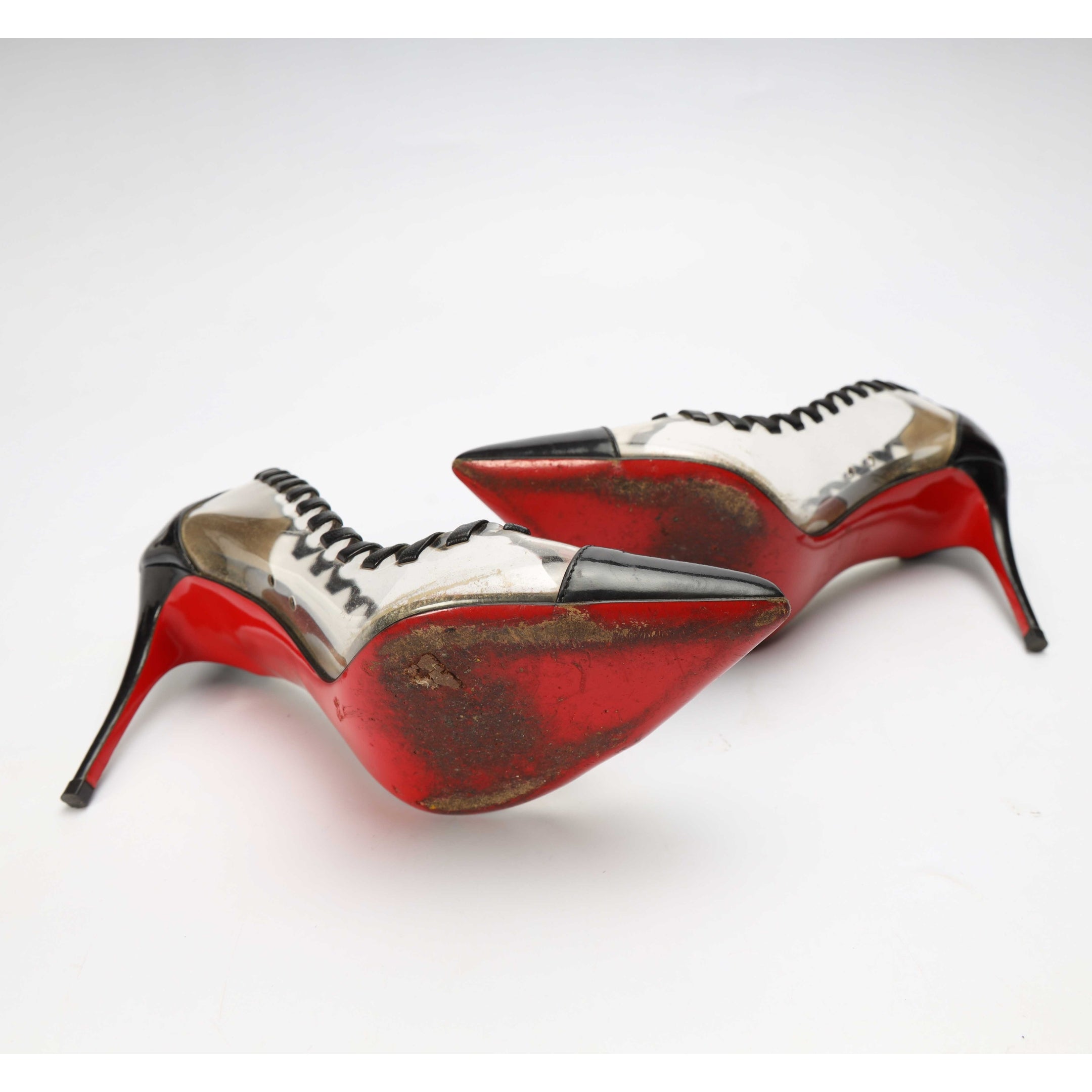 Christian Louboutin Black Pointed Toe Pumps