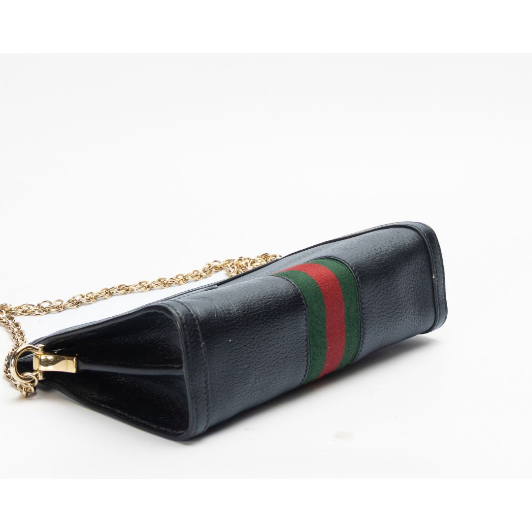 Gucci Black Ophidia GG Shoulder Bag