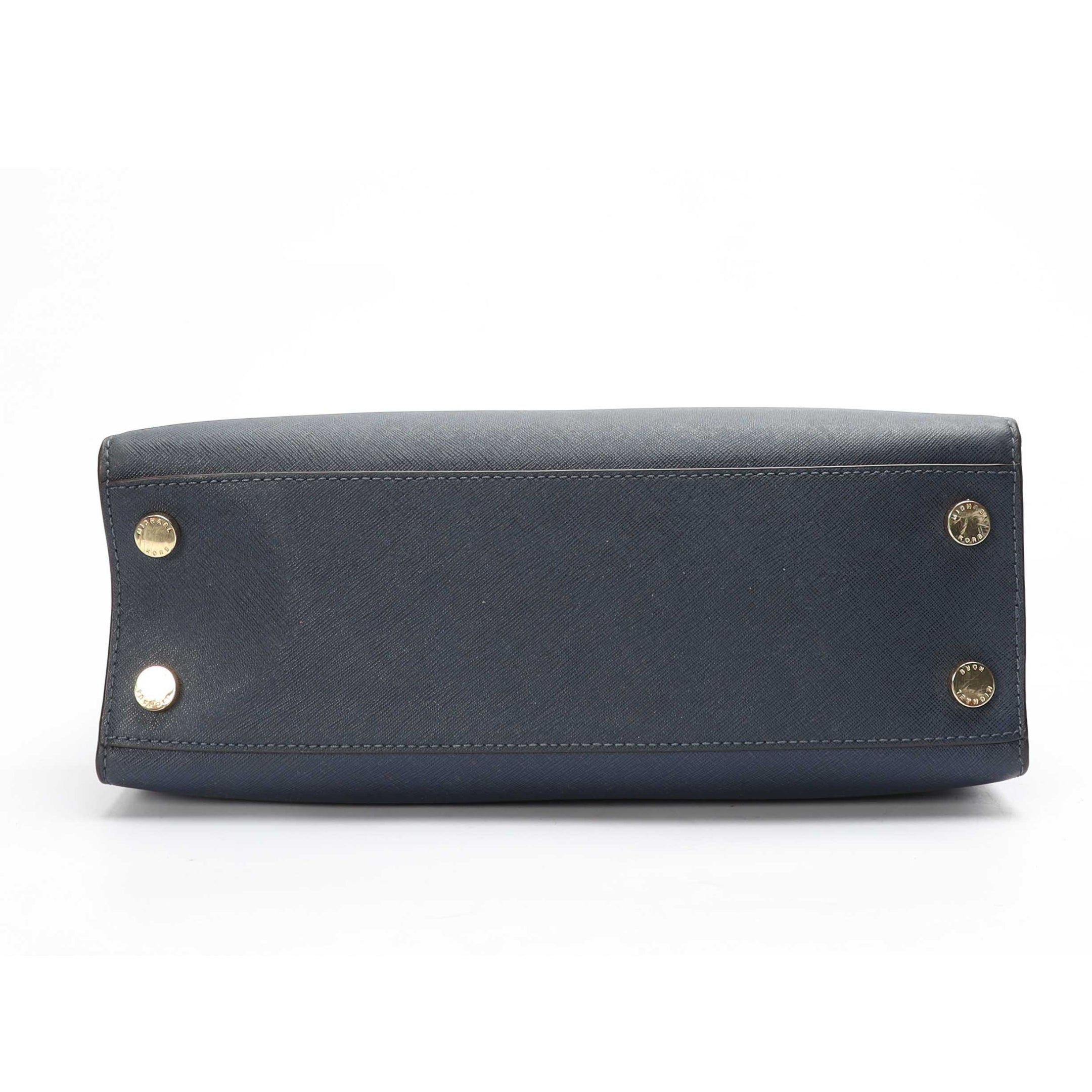 Michael Kors Navy Blue East West Dillon Satchel