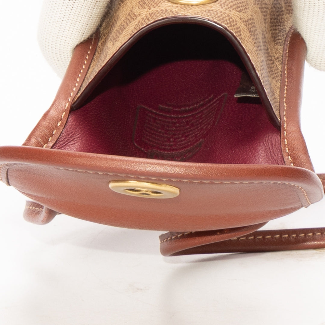 Coach Flat Turnlock Phone Crossbody Bag