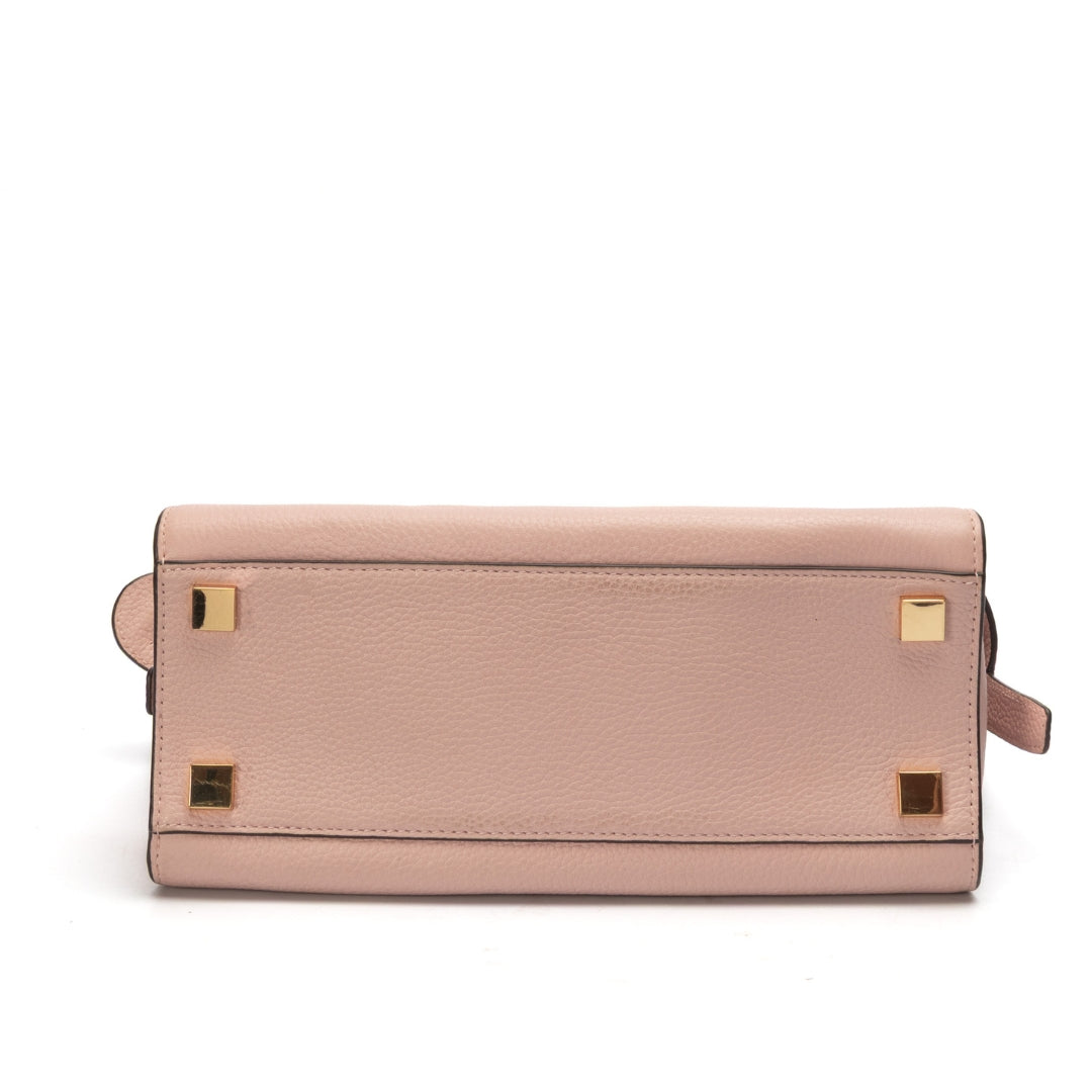 Michael Kors Pink Leather Gia Satchel