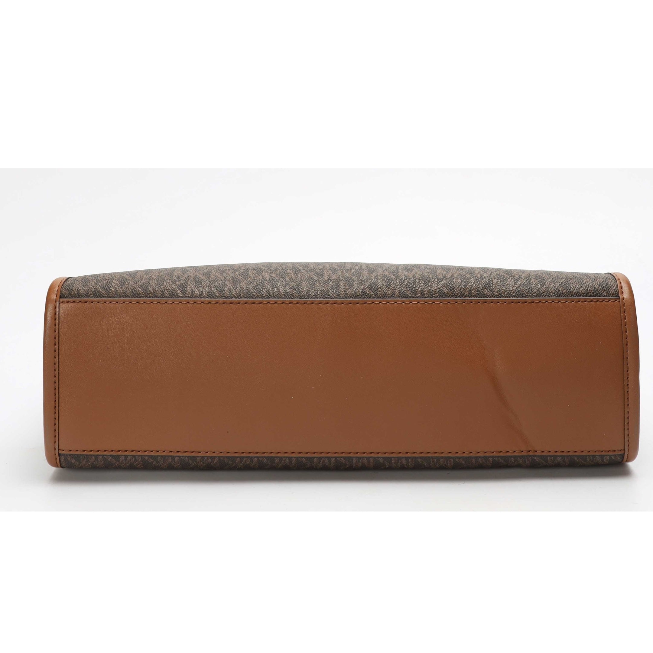 Michael Kors Mirella Brown Logo Tote