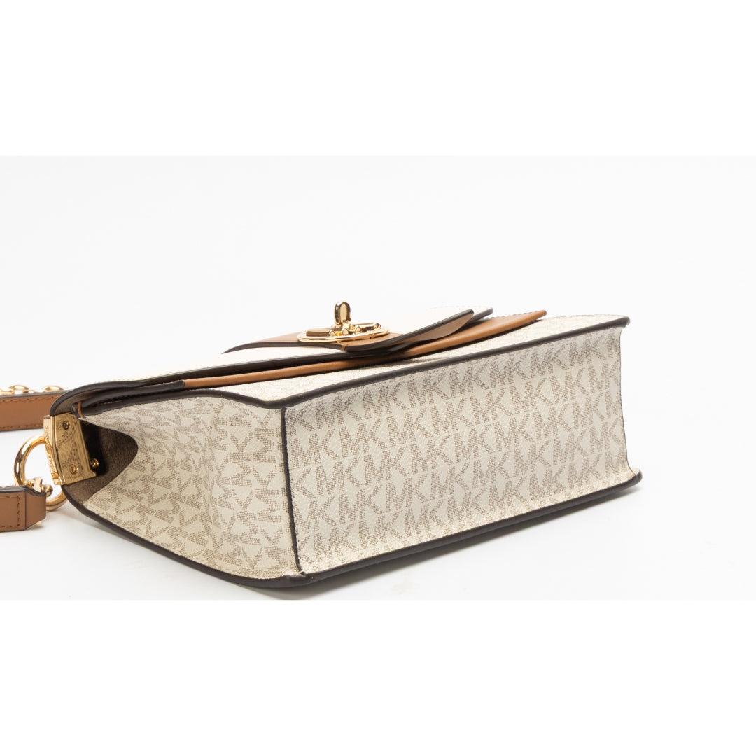 Michael Kors Greenwich Logo Saffiano Leather Crossbody Bag