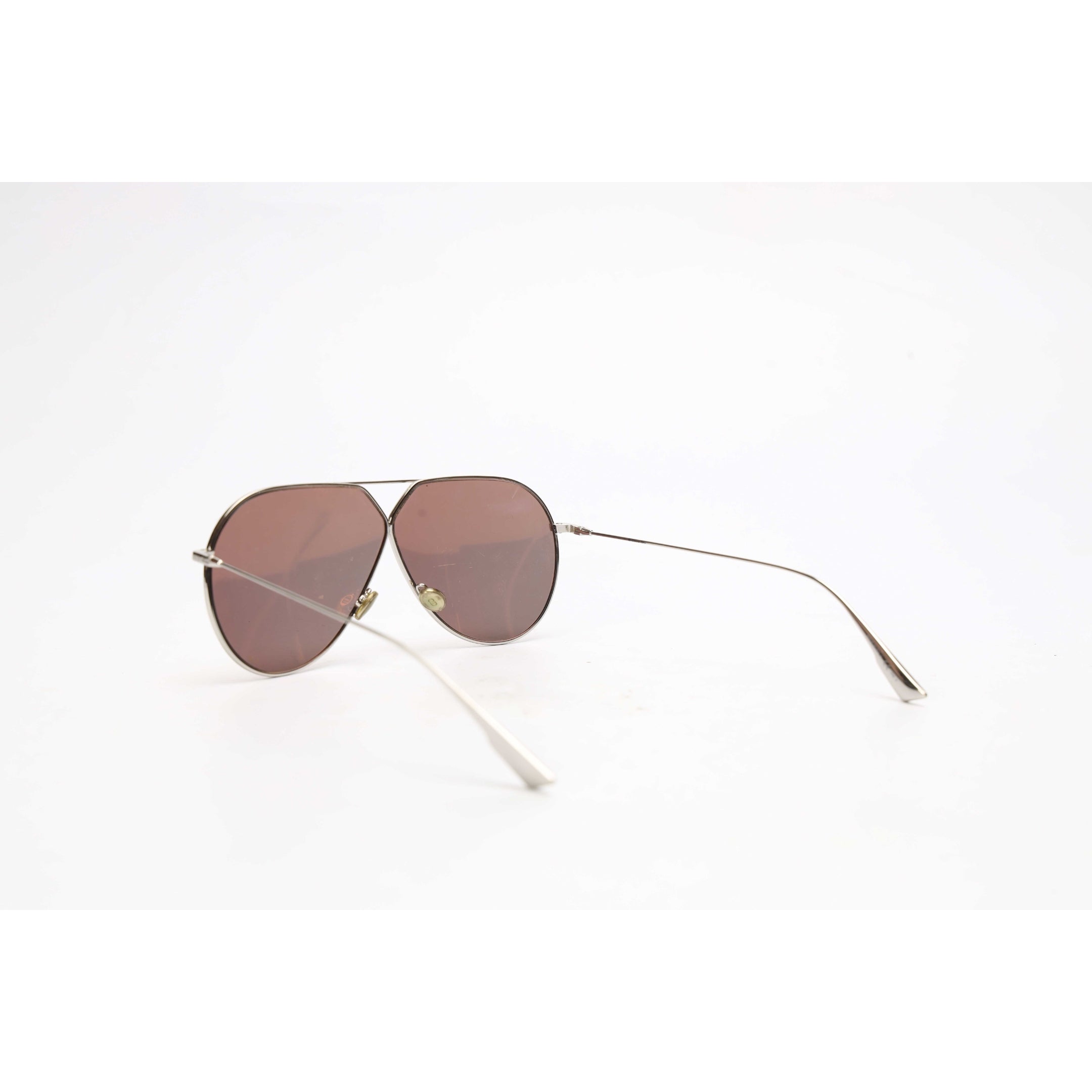 Christian Dior Metal Aviator Sunglasses