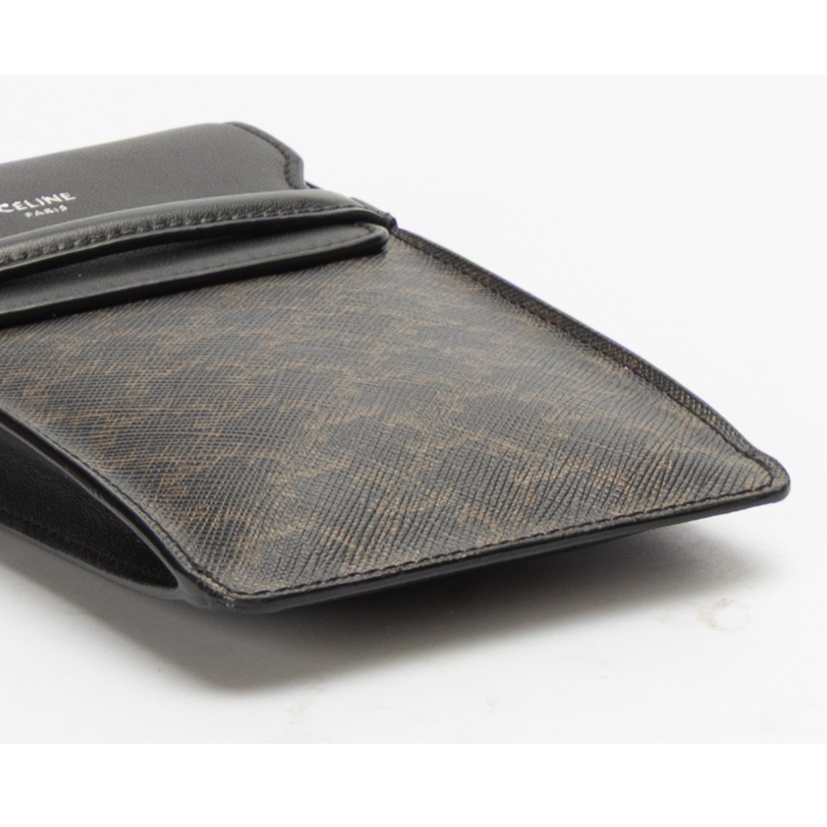 Celine Triomphe Canvas Phone Pouch