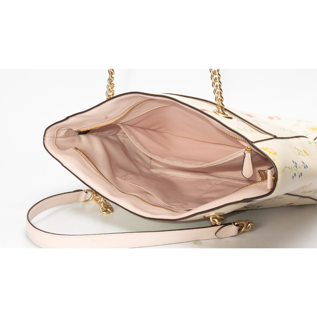 Coach Marlie Wildflower Print Tote